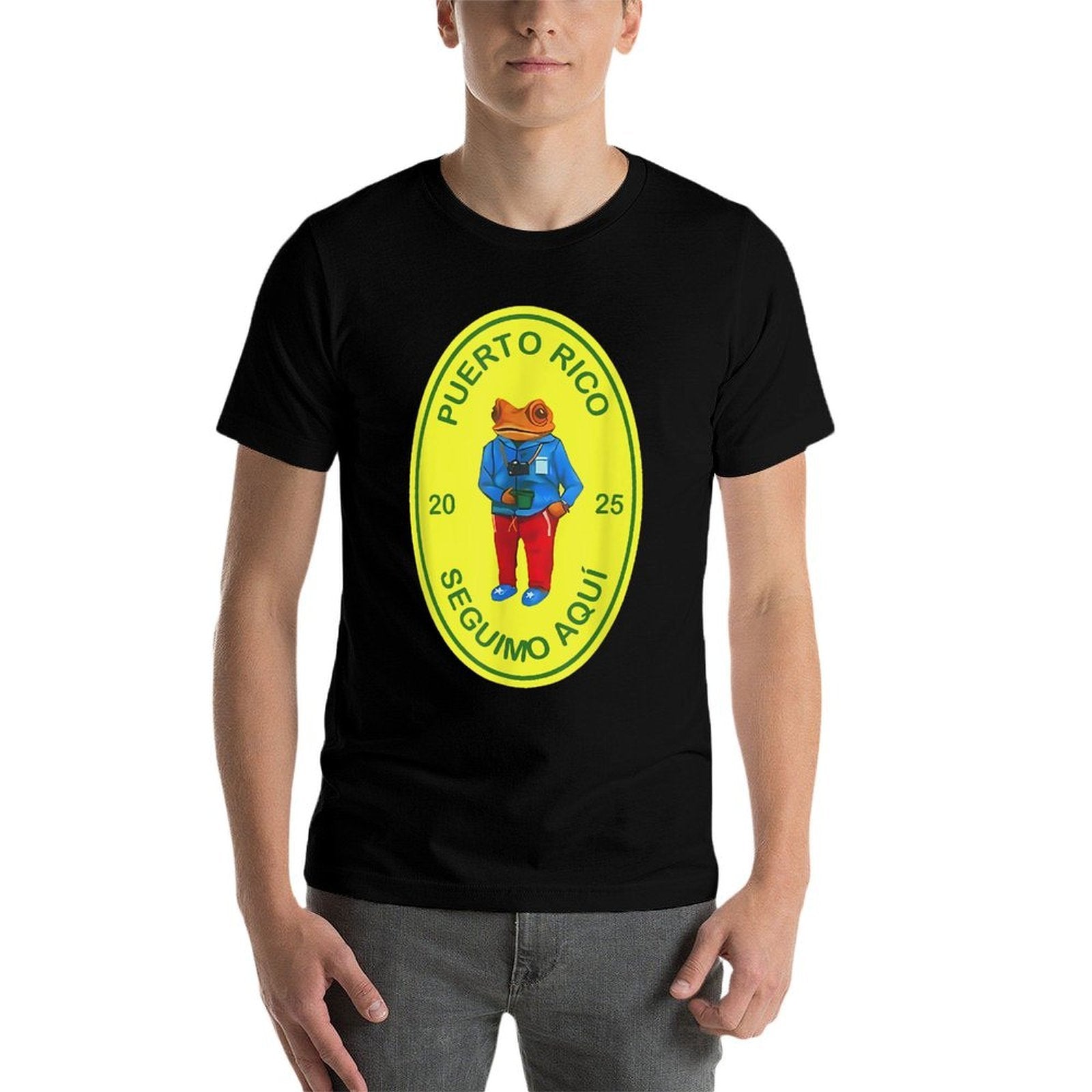 Treadings Limited Edition SAPO CONCHO Unisex Adult Album-Inspired Modern Black Cartoon Graphic - Small  High-quality Stitching T-Shirt