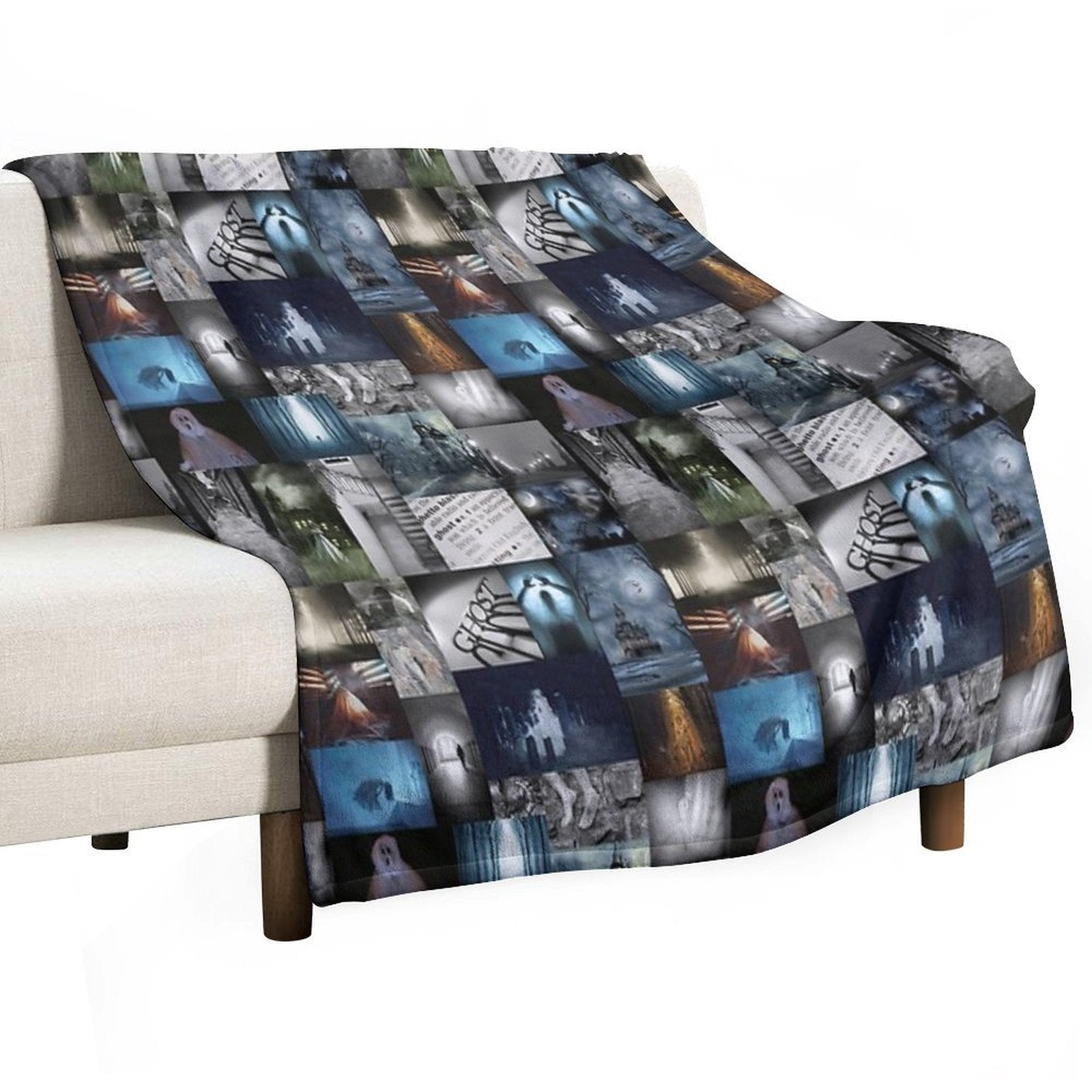 Gooey Ghosts All-season Throw Blanket