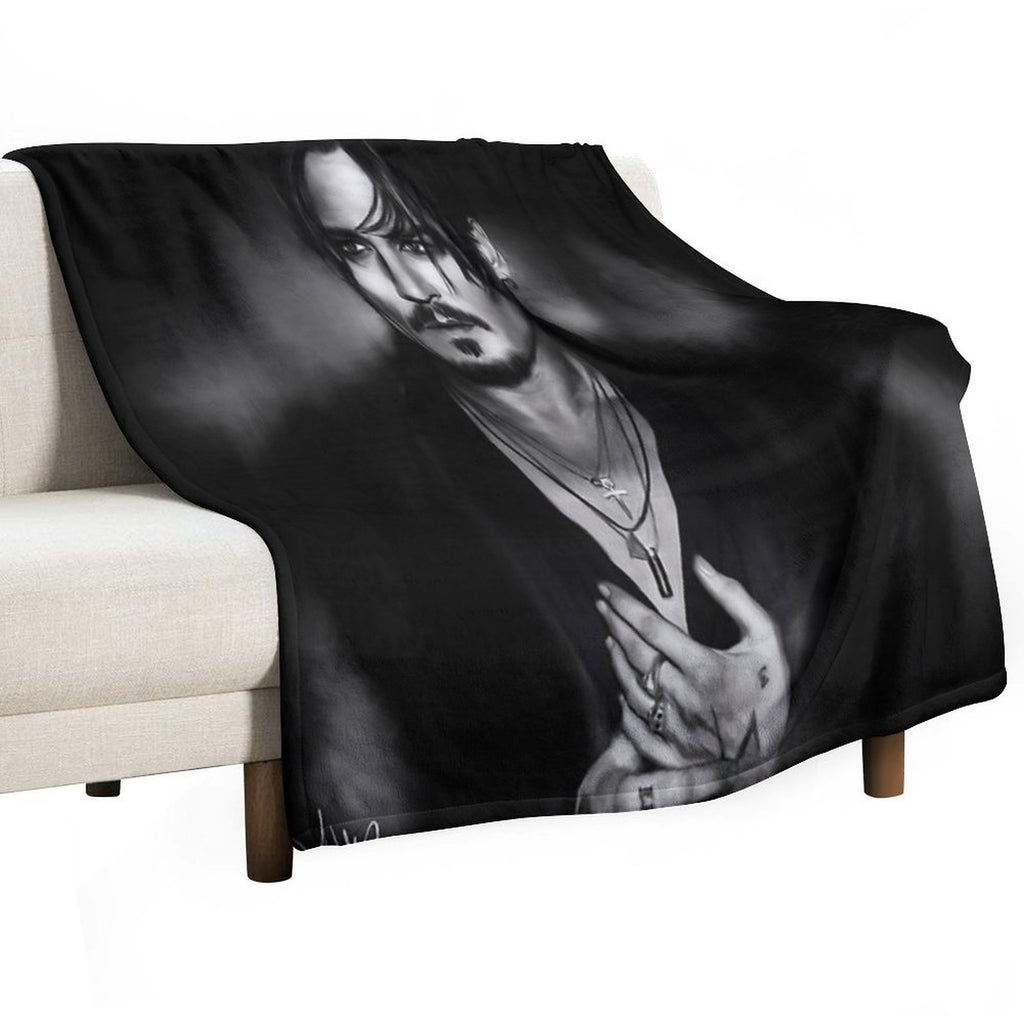 Johnny Sustainable Throw Blanket