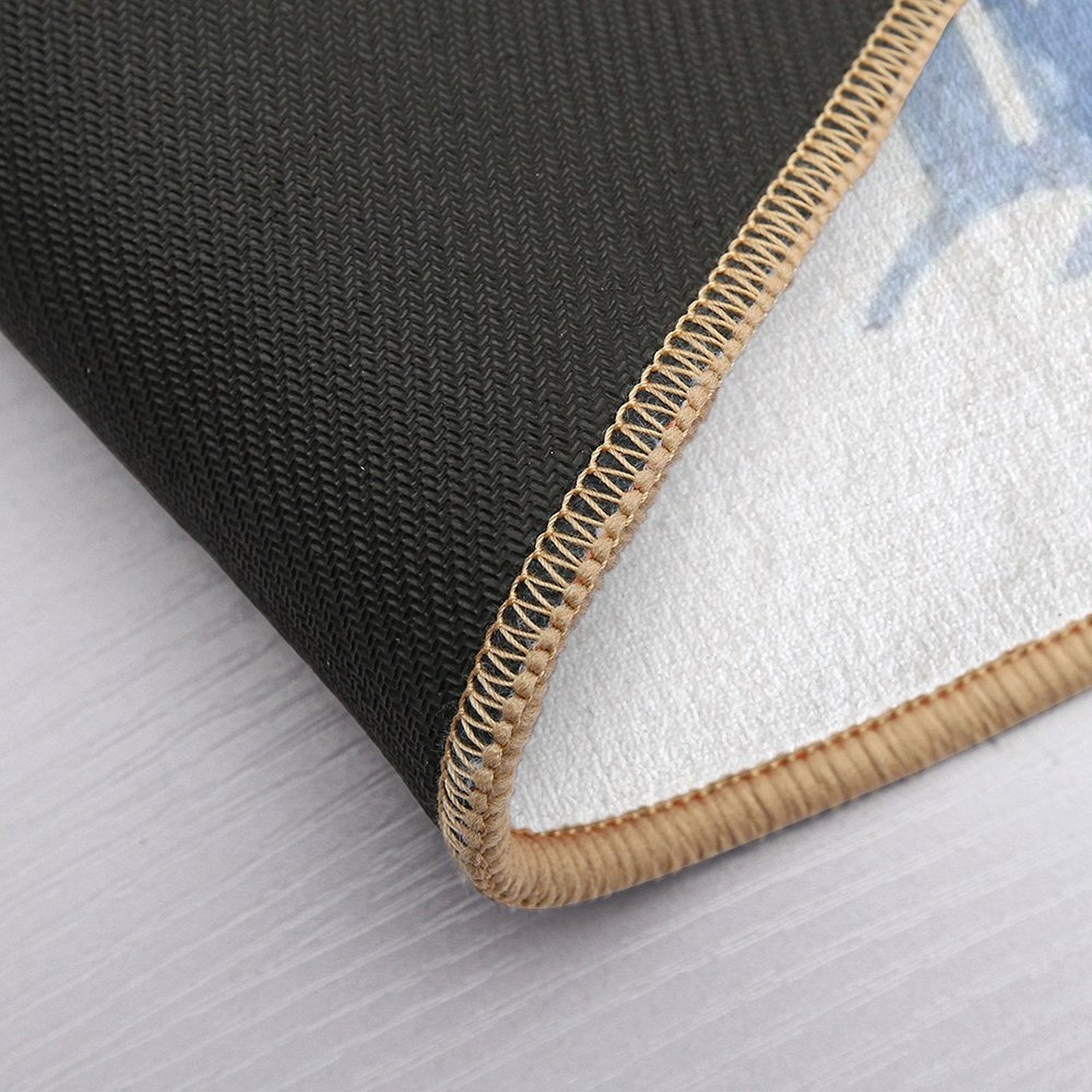 Christmas Castle Inspired Silhouette  Toxin-Free Bath Mat