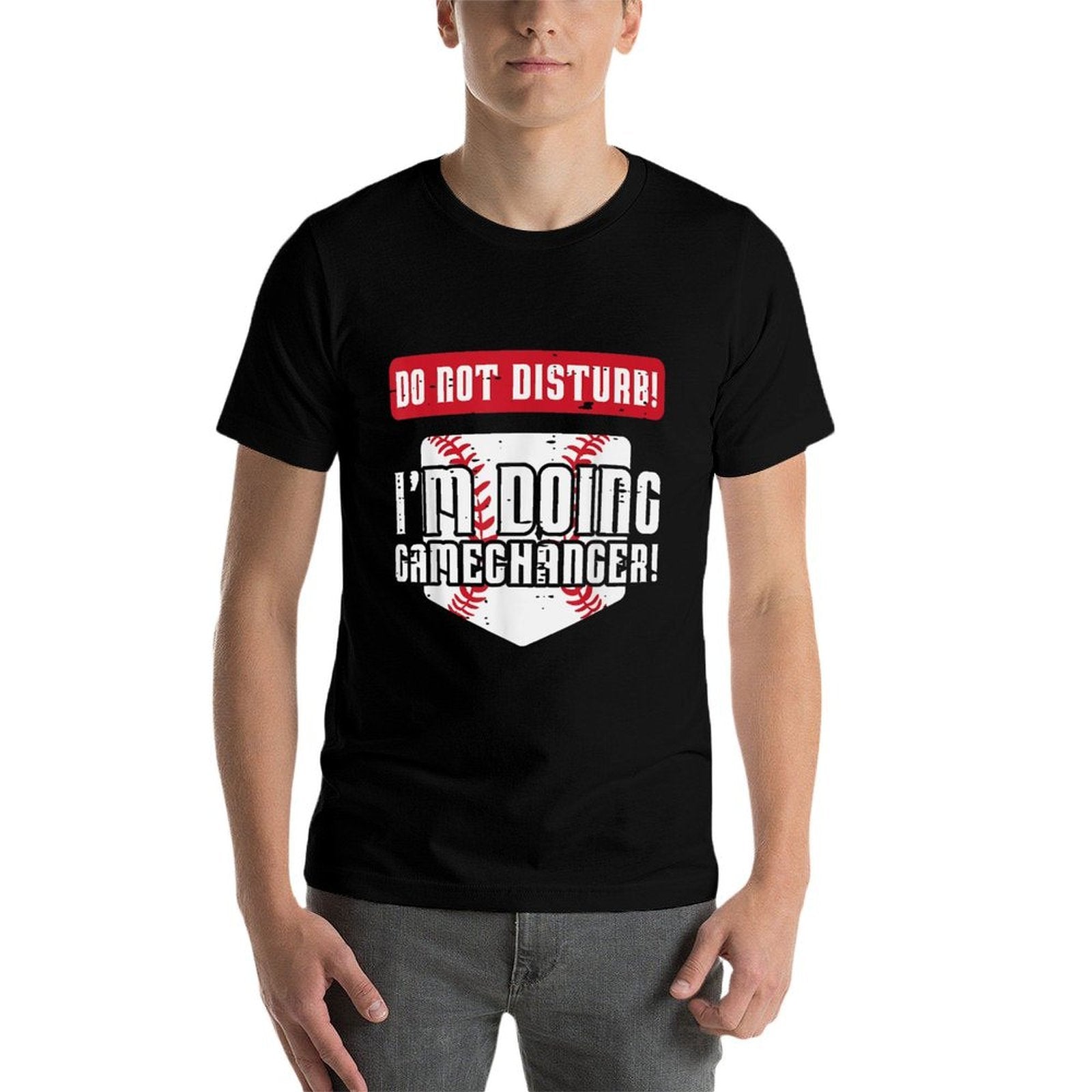 Baseball Do Not Disturb Doing Gamechanger Men Women Boy Kids  Relaxed-fit T-Shirt