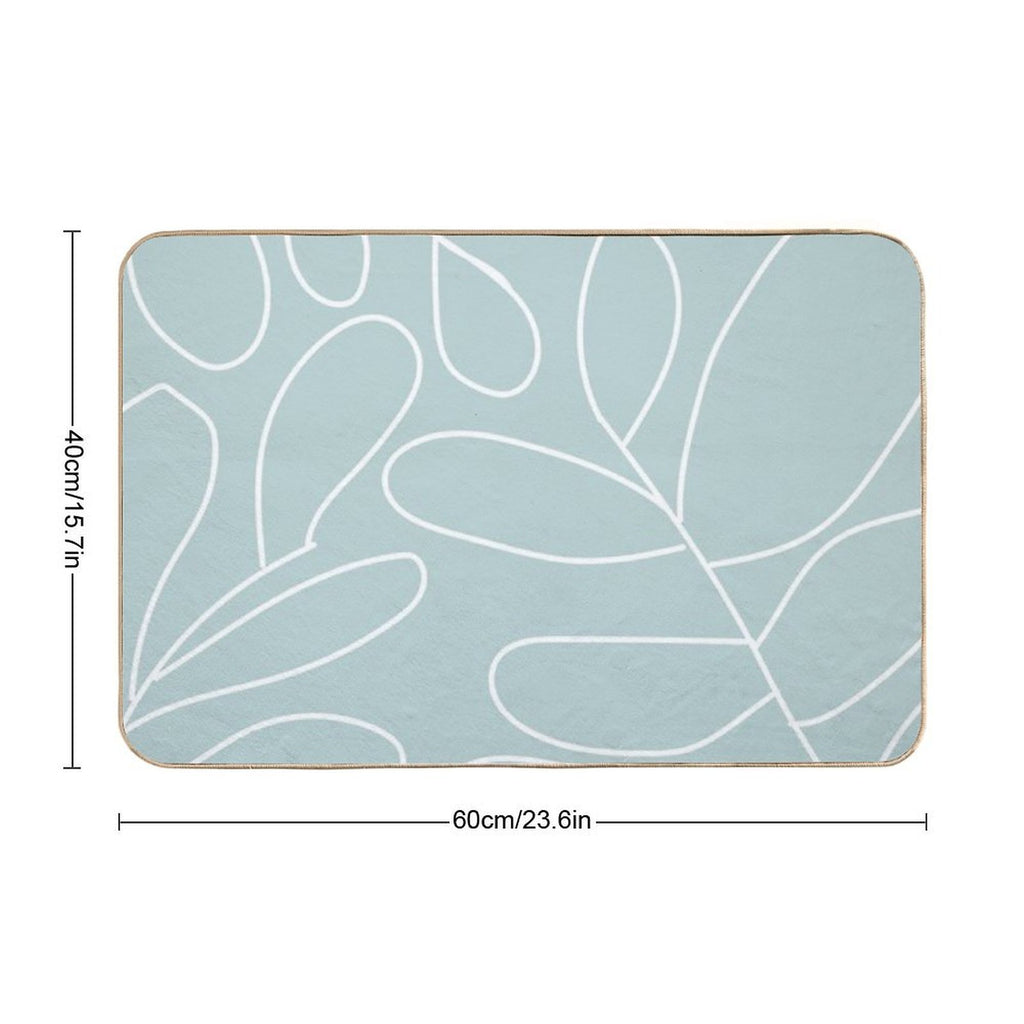 Soft Plant  Toxin-Free Bath Mat