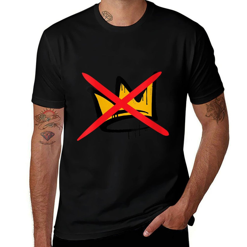Womens No Kings  Wrinkle-resistant T-Shirt