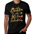 This Queen Makes 30 Look Fabulous 30th Birthday Women  Lightweight T-Shirt