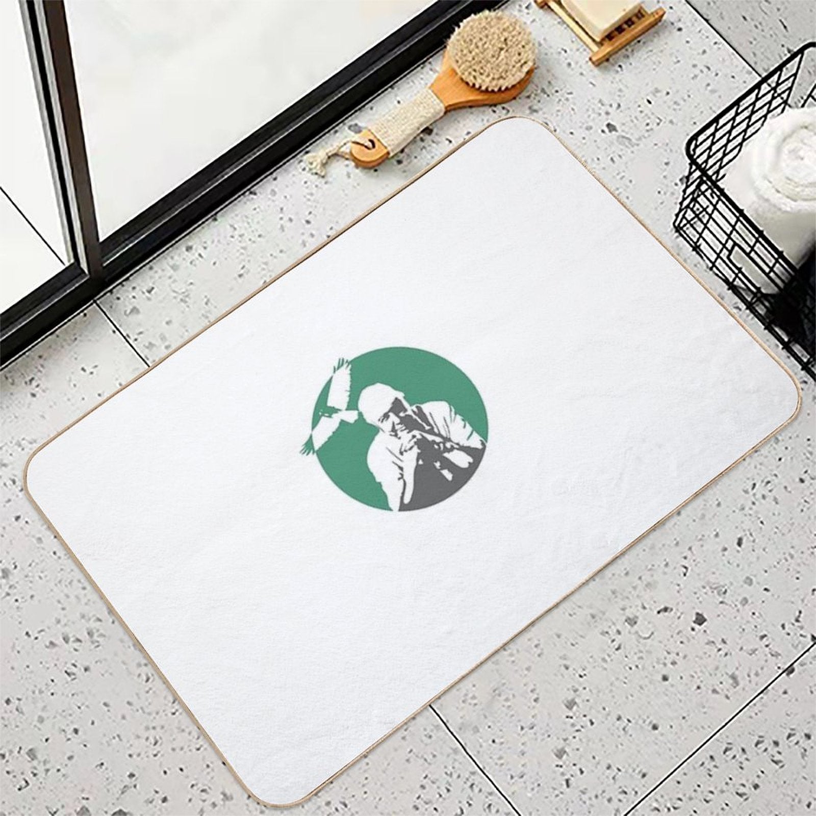 Sir David Attenborough  Toxin-Free Bath Mat