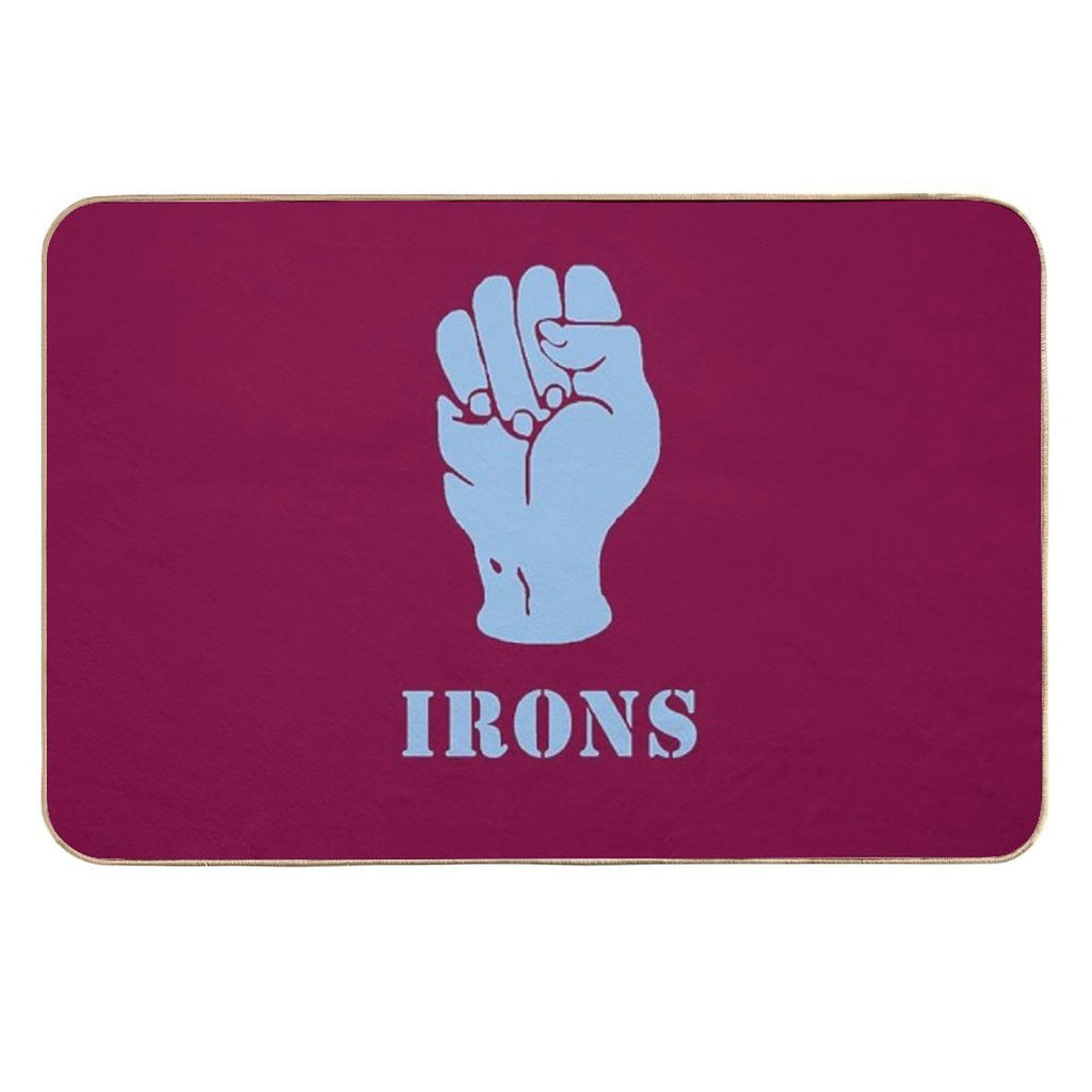 IRONS  Stain-Proof Bath Mat