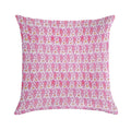 Pink Monkeys Soft Home Decor Throw Pillow