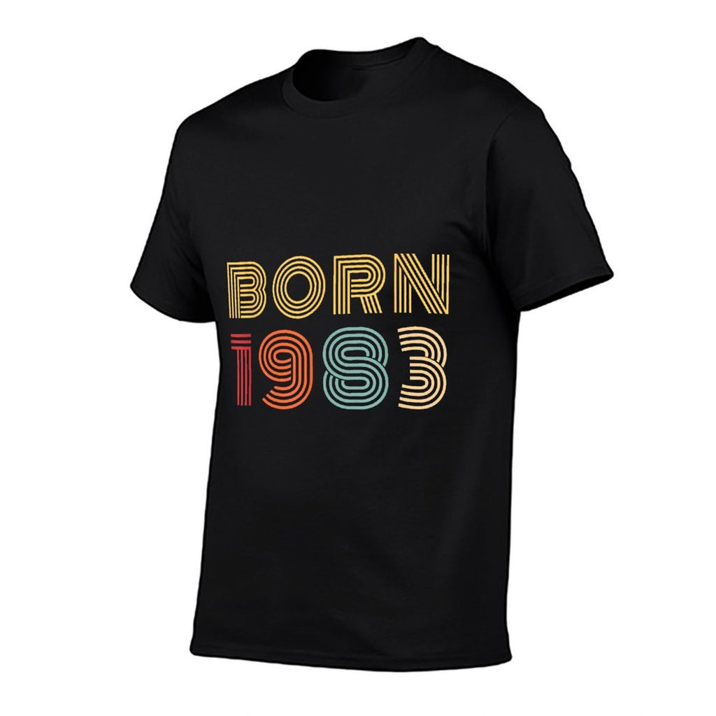 40 Year Old Bday Gifts Vintage Born 1983 Retro 40th Birthday  Graphic-printed T-Shirt