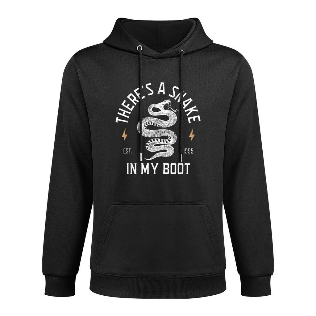 Theres A Snake In My Boot, Est 1995, Meme Funny Snake Moisture-Wicking Hoodie