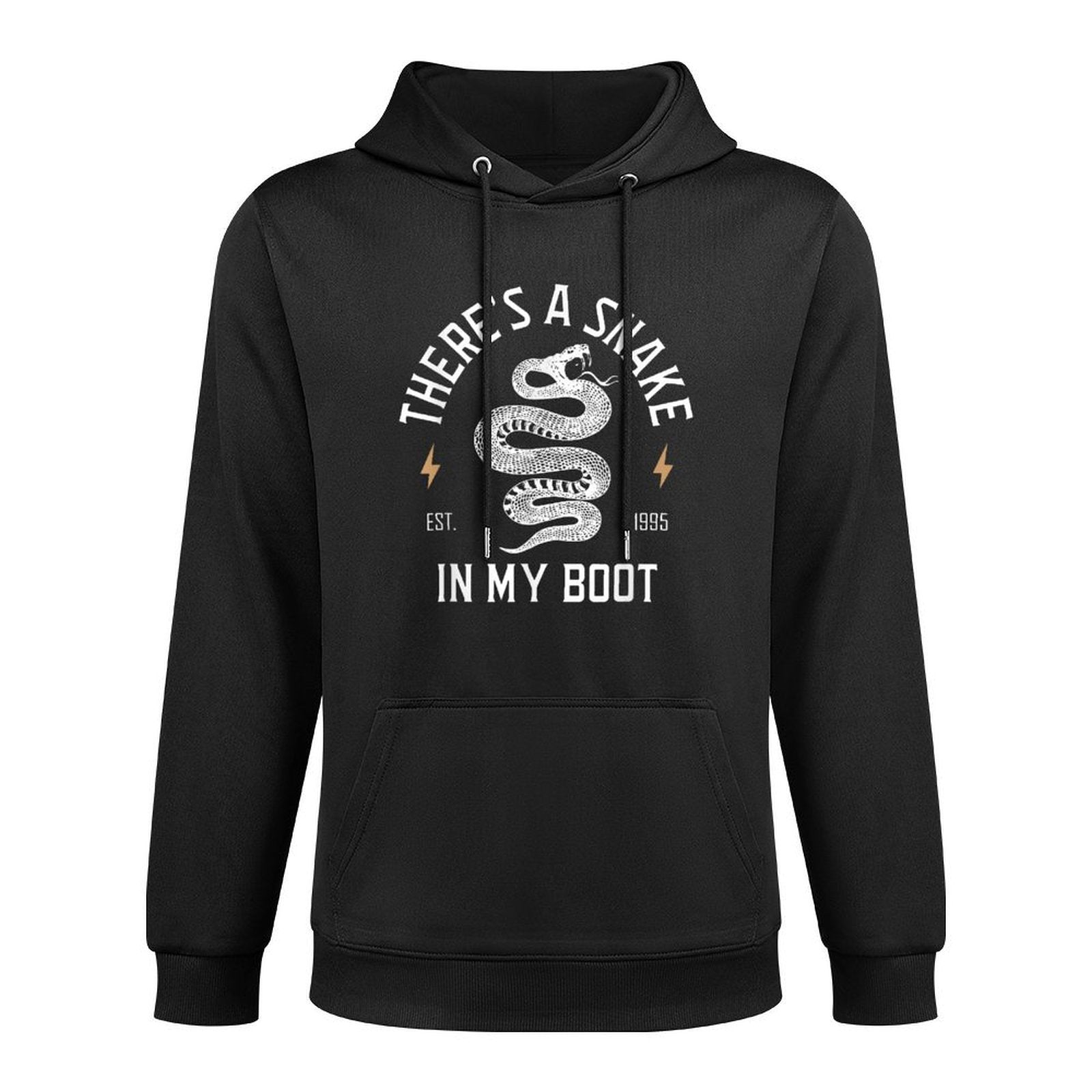 Theres A Snake In My Boot, Est 1995, Meme Funny Snake Moisture-Wicking Hoodie