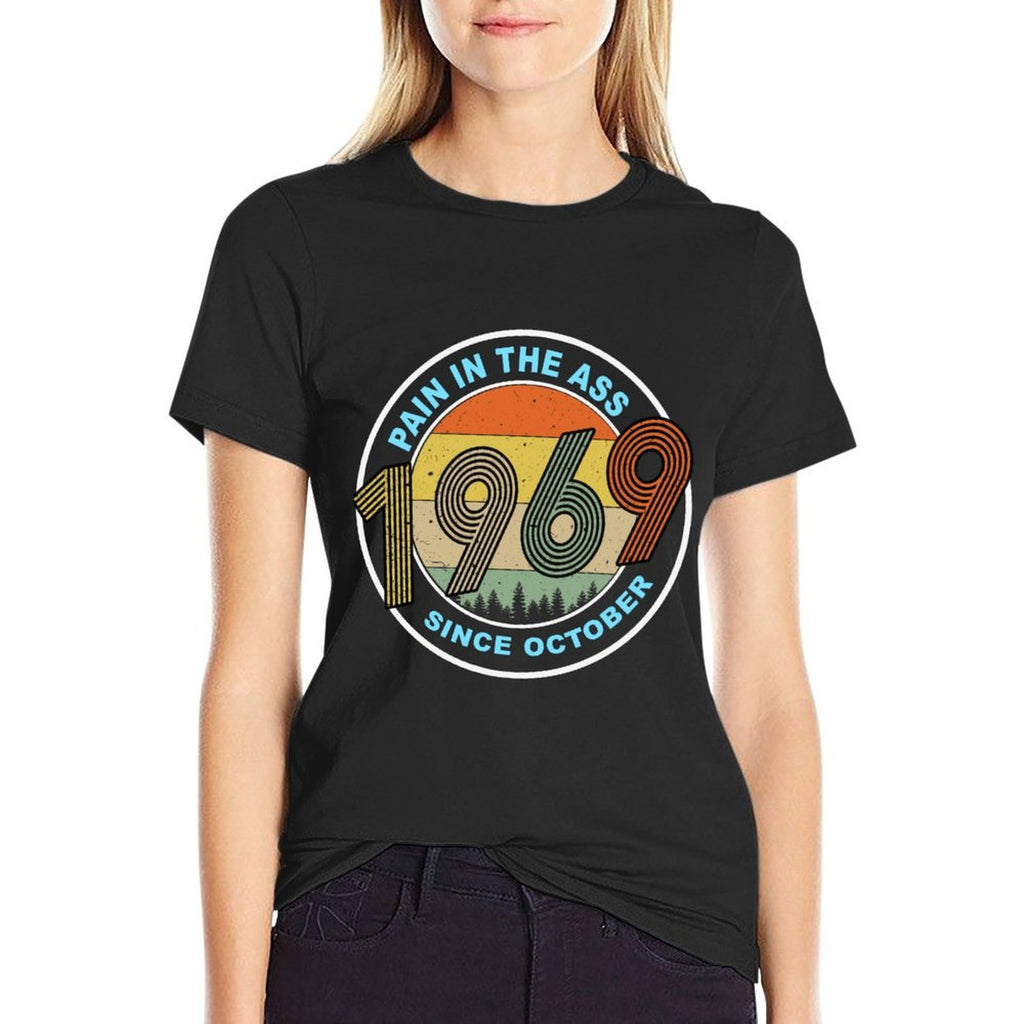 October 1969 50th Birthday  Vintage 1969 Birthday  Versatile T-Shirt