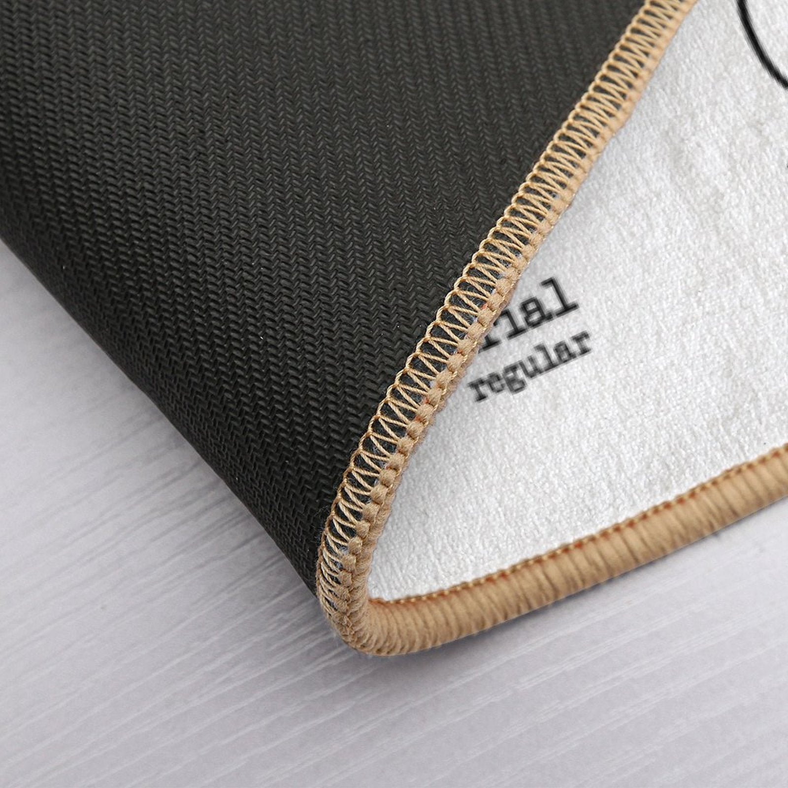 Wich One Is Your Butt Font  Eco-Friendly Bath Mat
