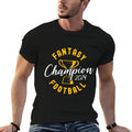Varsity Fantasy Football Champion 2024 Winner - Unisex Adults - Black - Small - - - Fantasy Football Champ 2024  Lightweight T-Shirt
