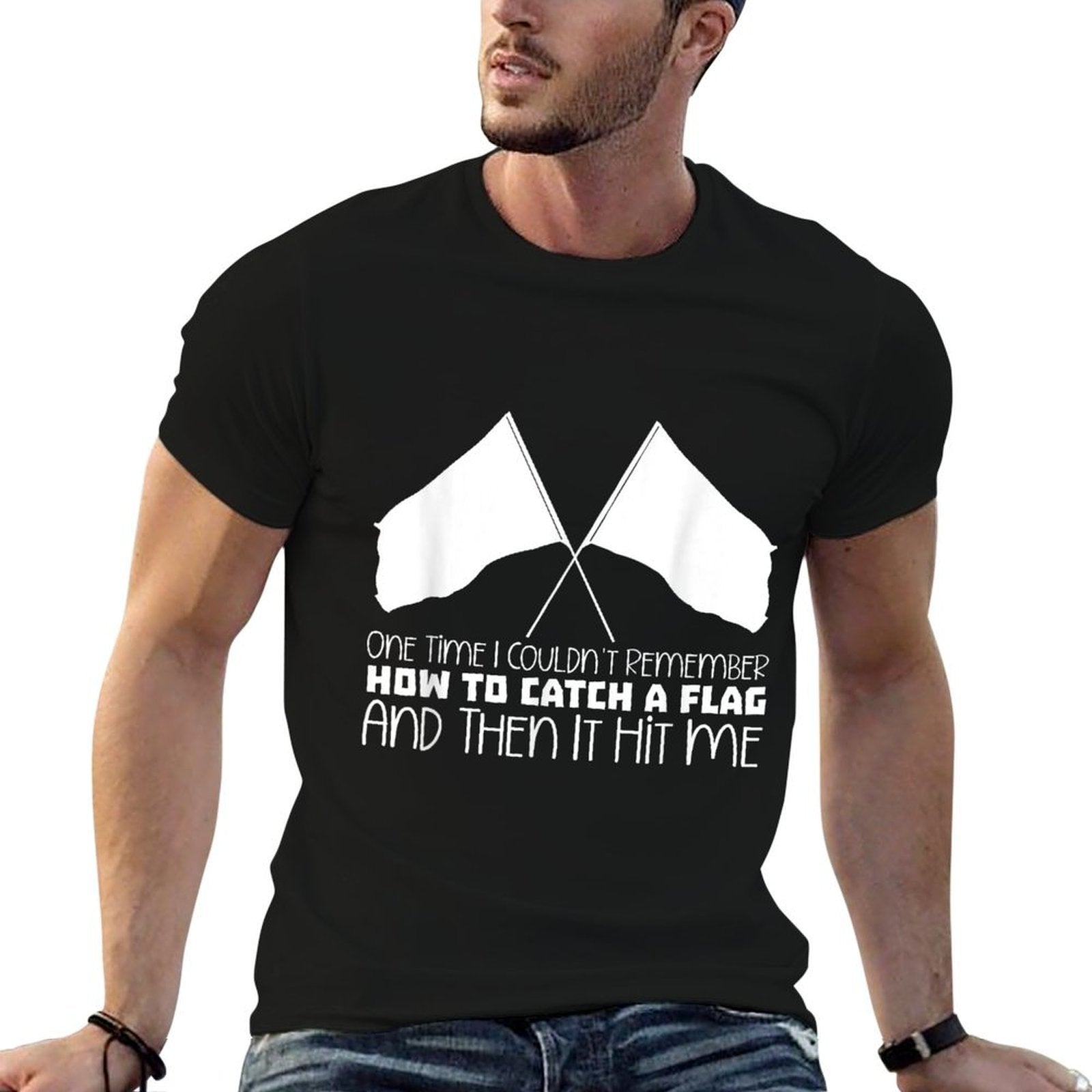 Marching Band Colorguard Twirling Funny Color Guard  Classic T-Shirt
