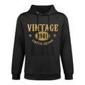 Womens 40th Birthday Gift Funny Vintage 1981 Limited Edition Easy Care Hoodie
