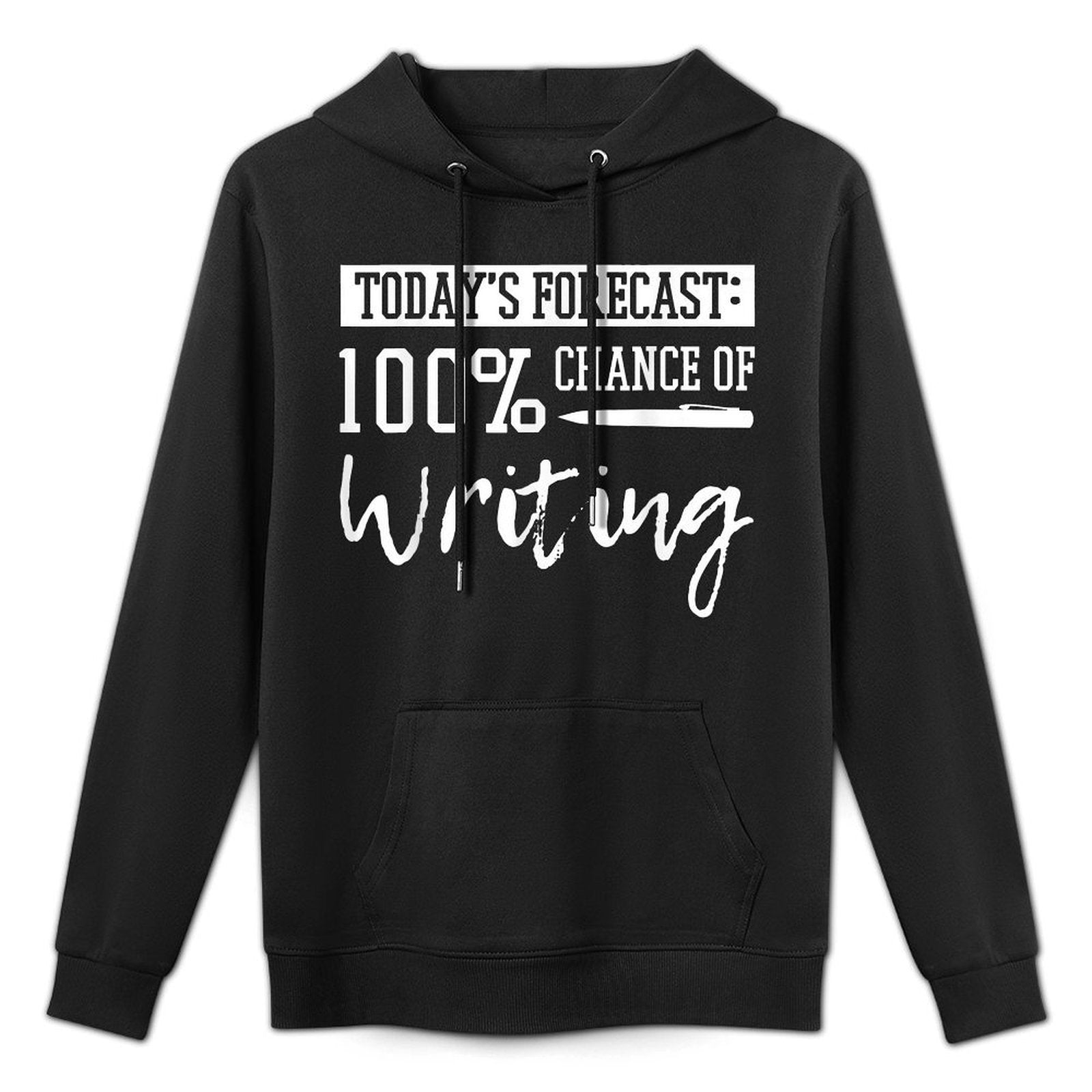 Author Journalist Teacher Writing Content Creator Gift Kangaroo Pocket Hoodie