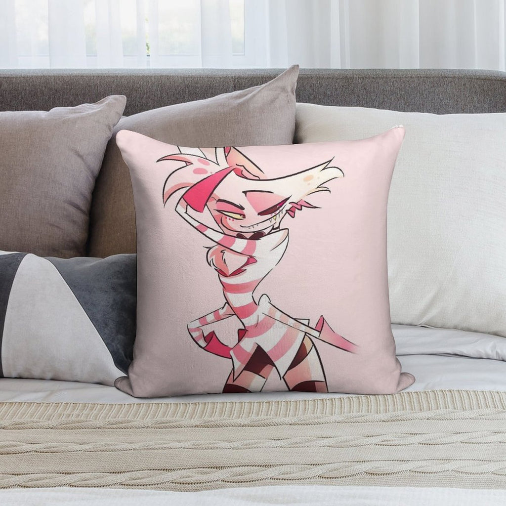 Angel Dust Soft Bedroom Essential Throw Pillow