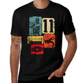 11th Birthday Retro Wrestling 11 Years Old Boy Girl  Cotton T-Shirt