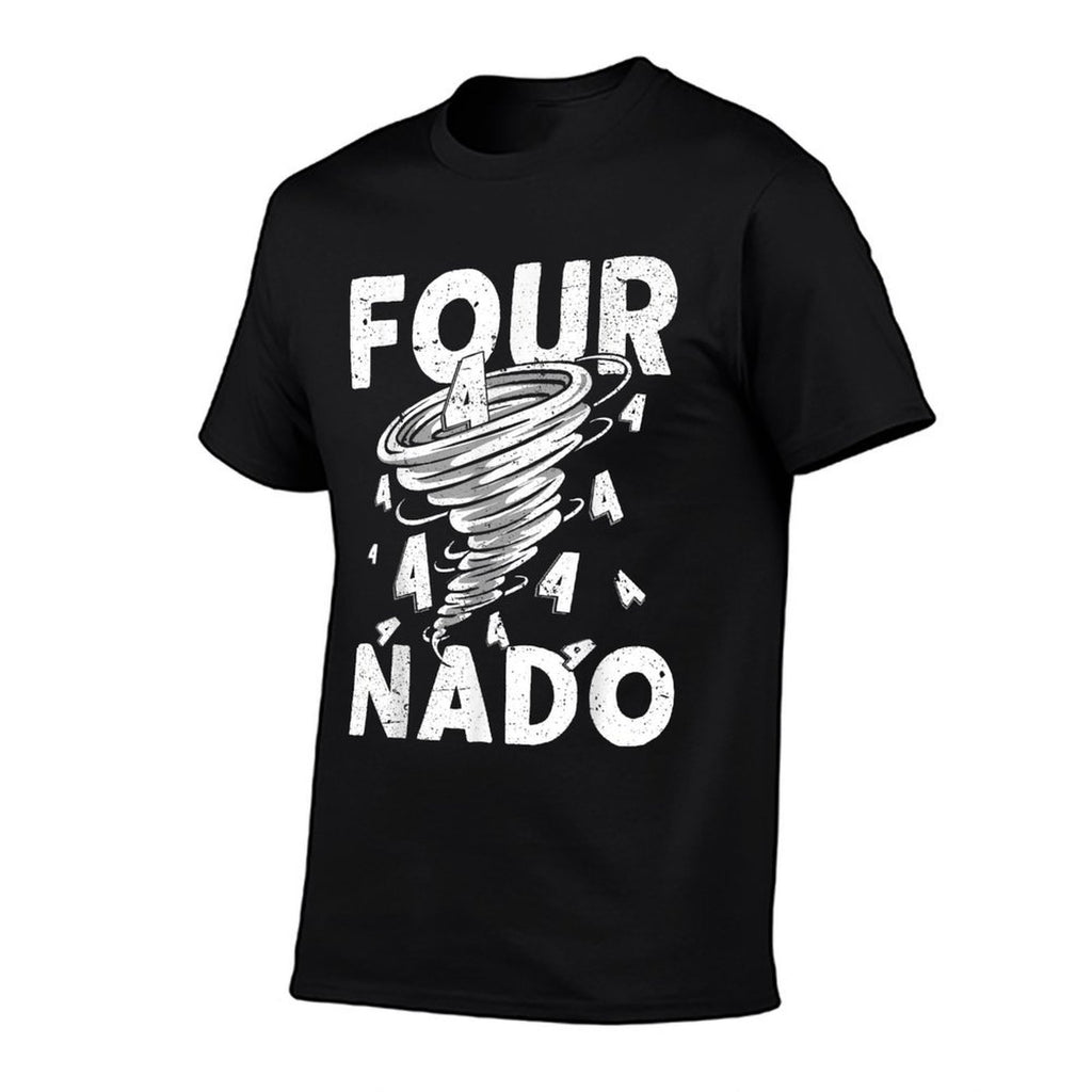Four Nado Fournado 4th Birthday 4 Years Old Kids Boys Girls  Lightweight T-Shirt