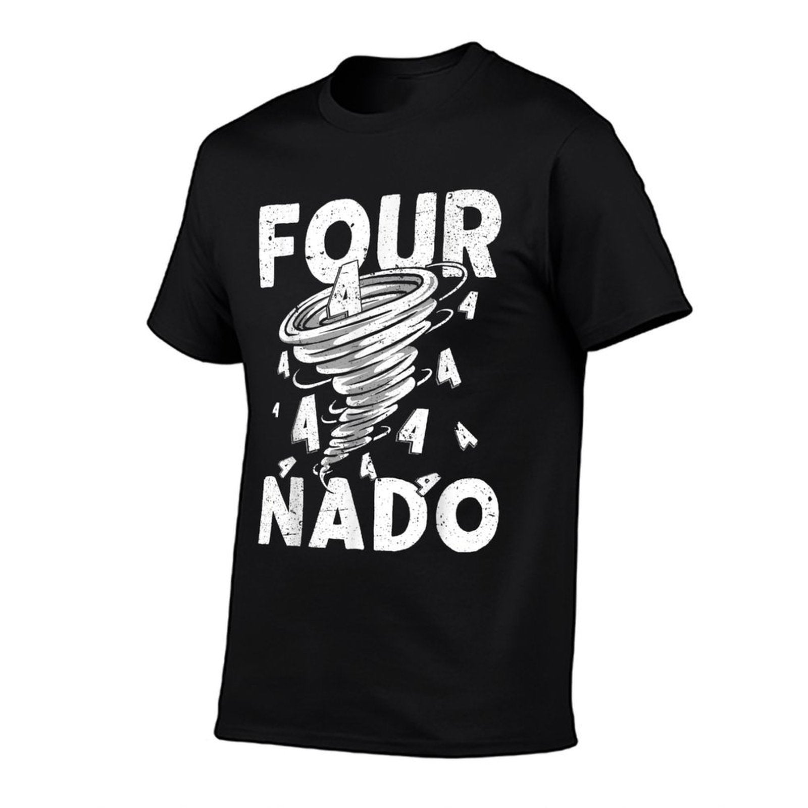 Four Nado Fournado 4th Birthday 4 Years Old Kids Boys Girls  Lightweight T-Shirt