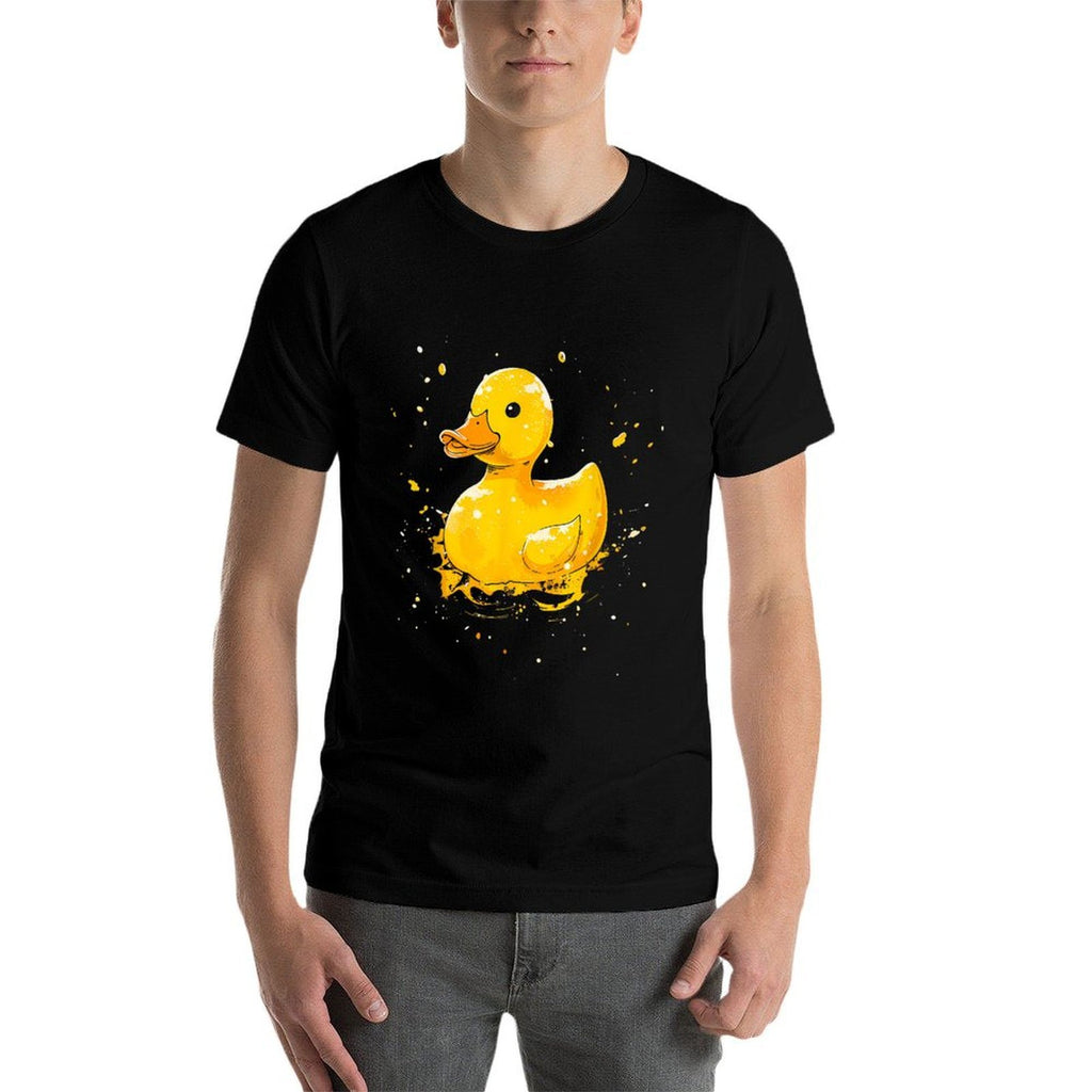 Rubber Duck Watercolor Rubber Duckling Rubber Duck Lover  Lightweight T-Shirt