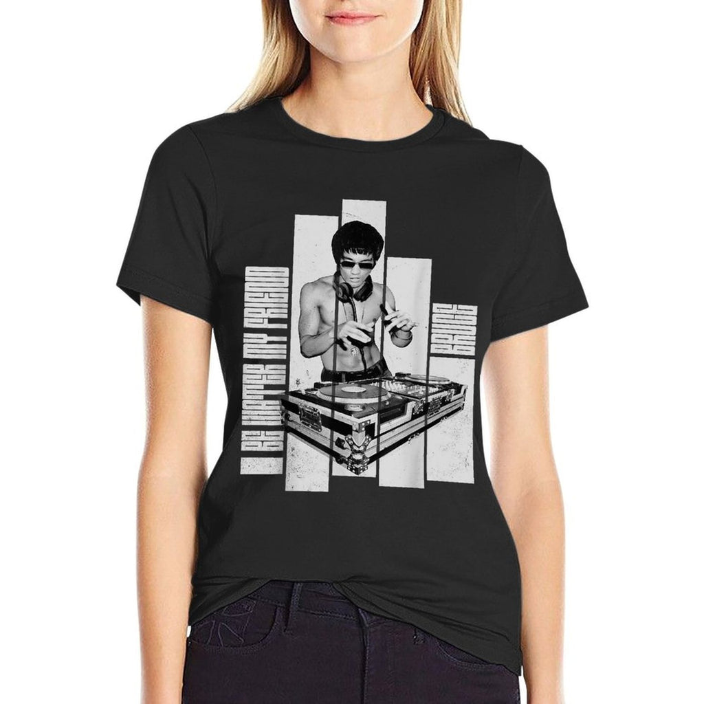 Be Water My Friend - Martial Arts Legend Cool DJ Vintage  Versatile T-Shirt