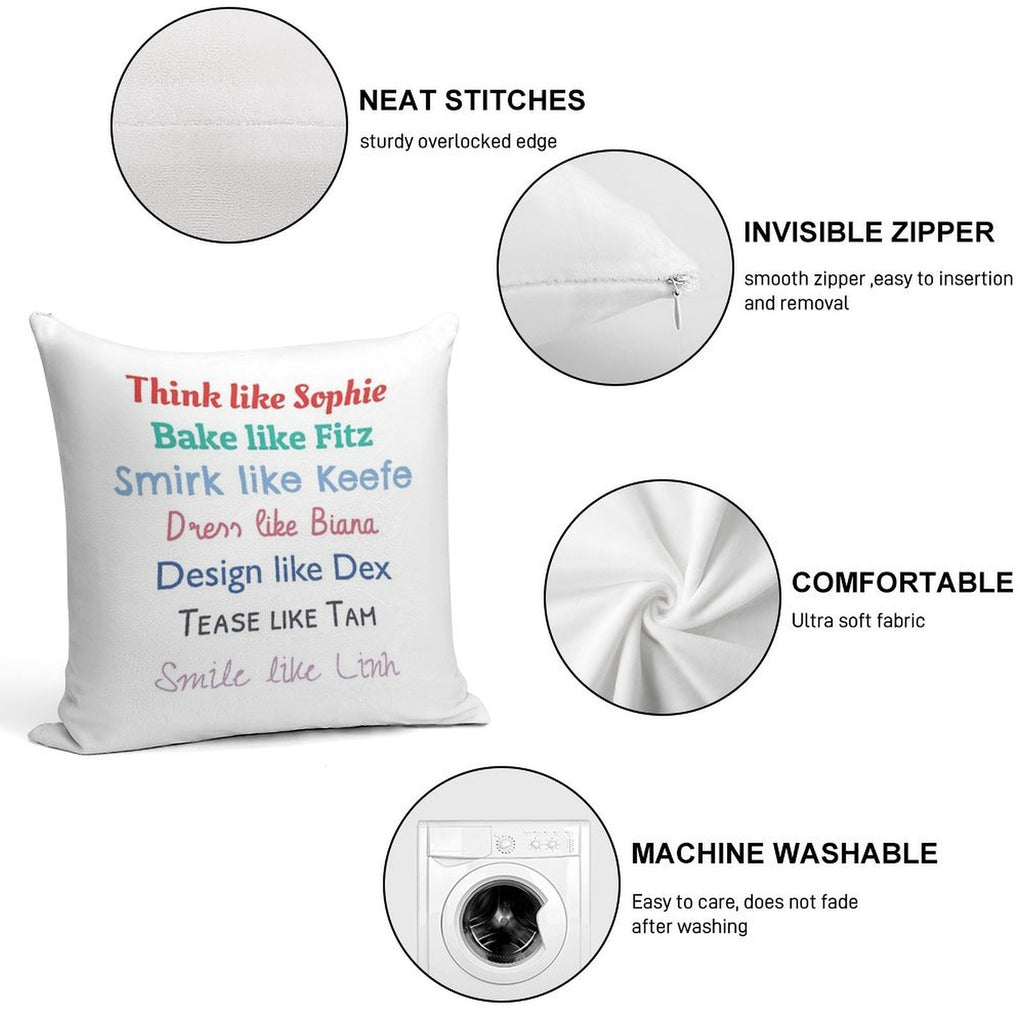 Keeper of The Lost Cities Spectacular Seven Soft Skin-Friendly Throw Pillow