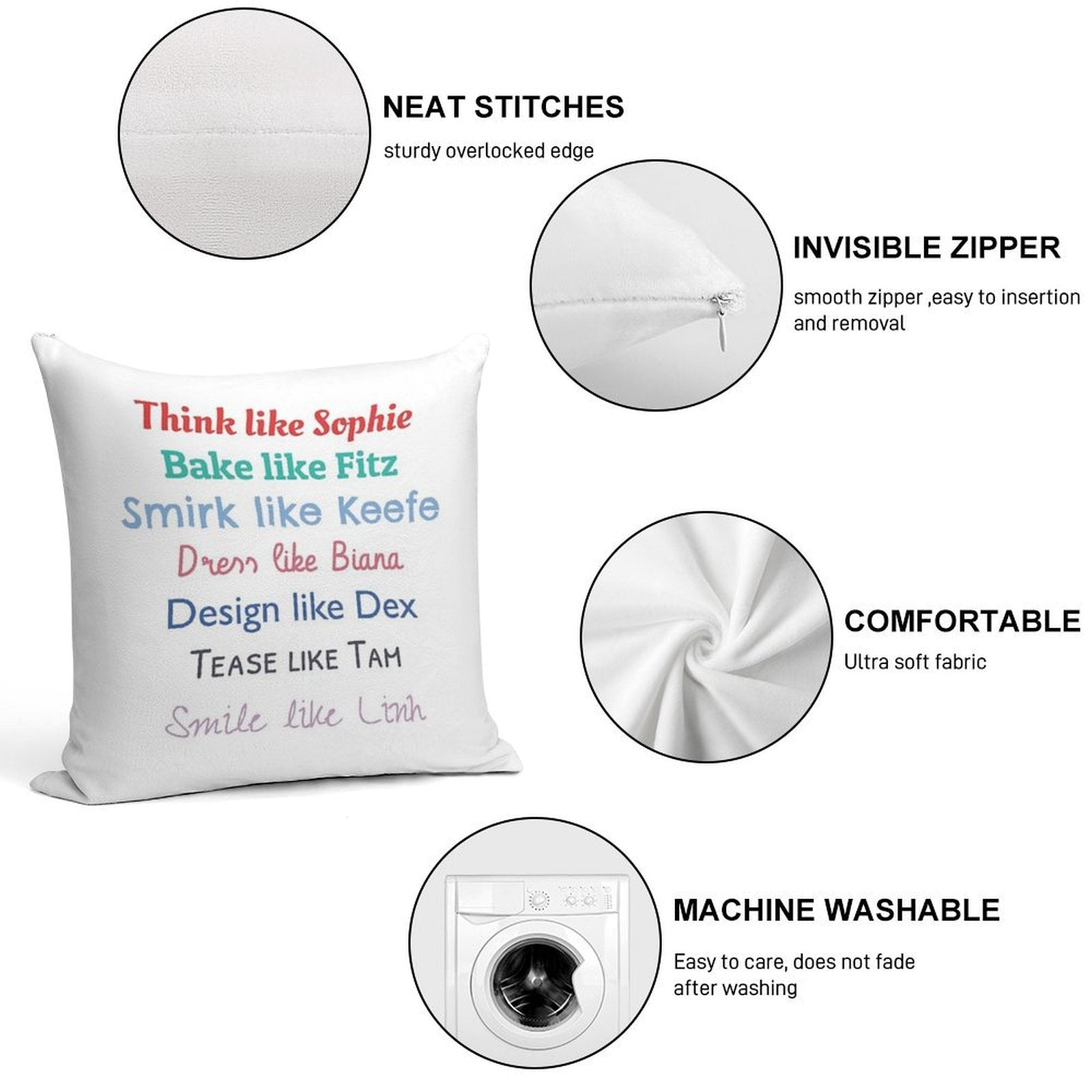 Keeper of The Lost Cities Spectacular Seven Soft Skin-Friendly Throw Pillow