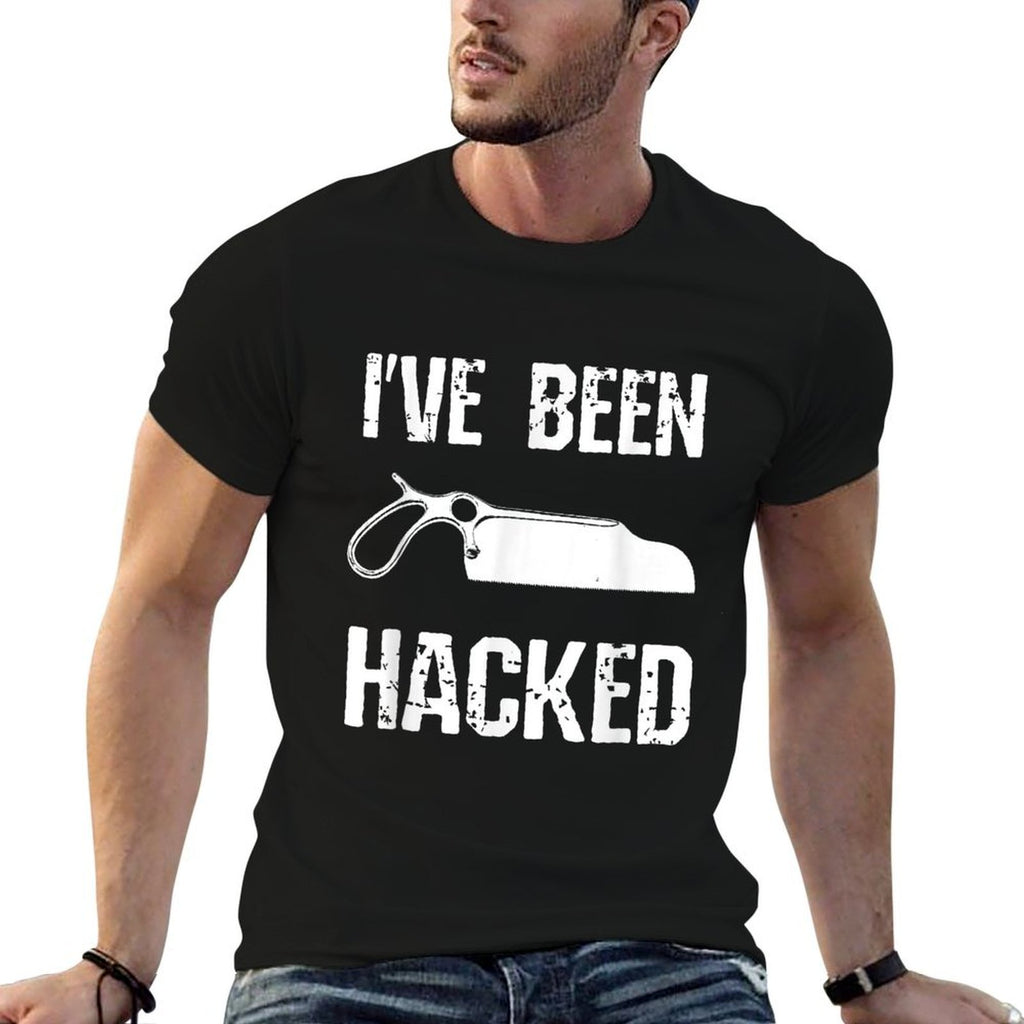 Funny Amputee Ive Been Hacked Amputation Surgery Humor  Stretchy T-Shirt
