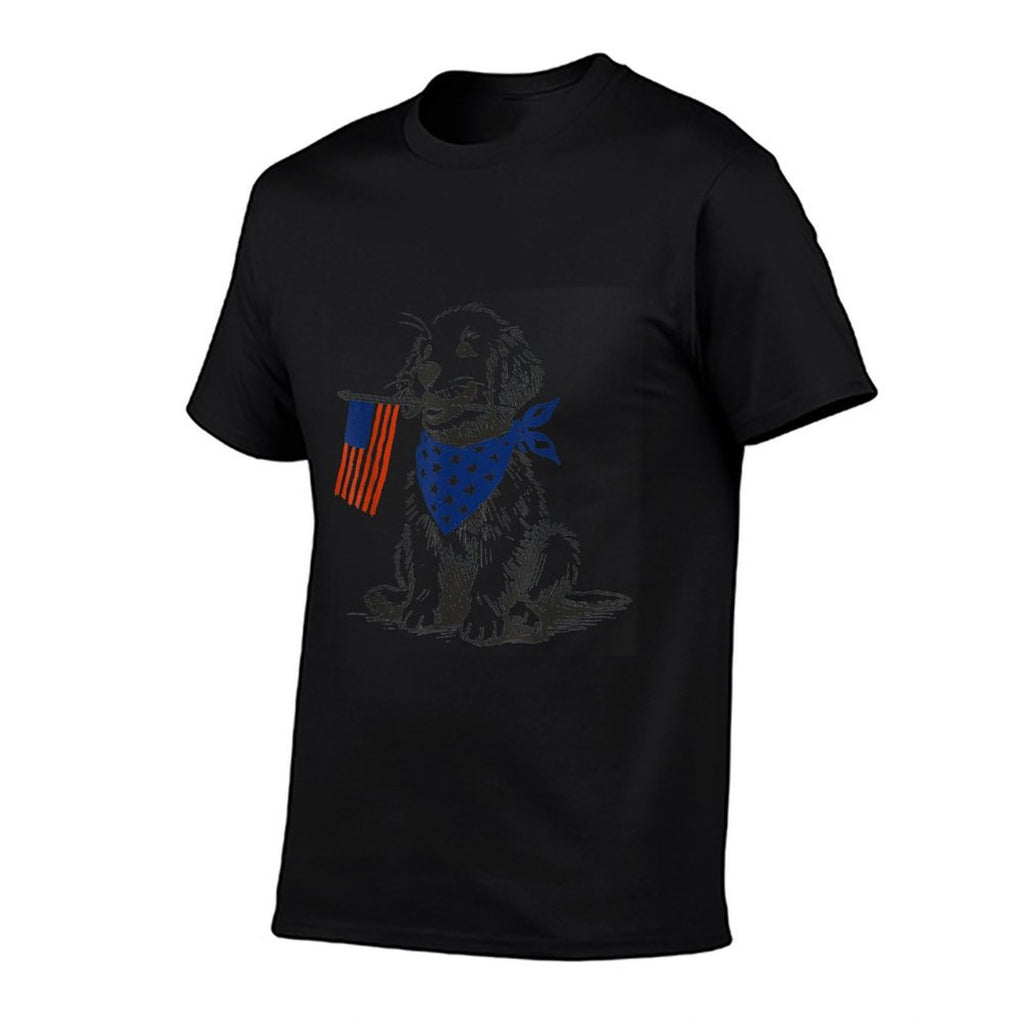 Golden Retriever 4th Of July Patriotic Dog American  Affordable Price T-Shirt