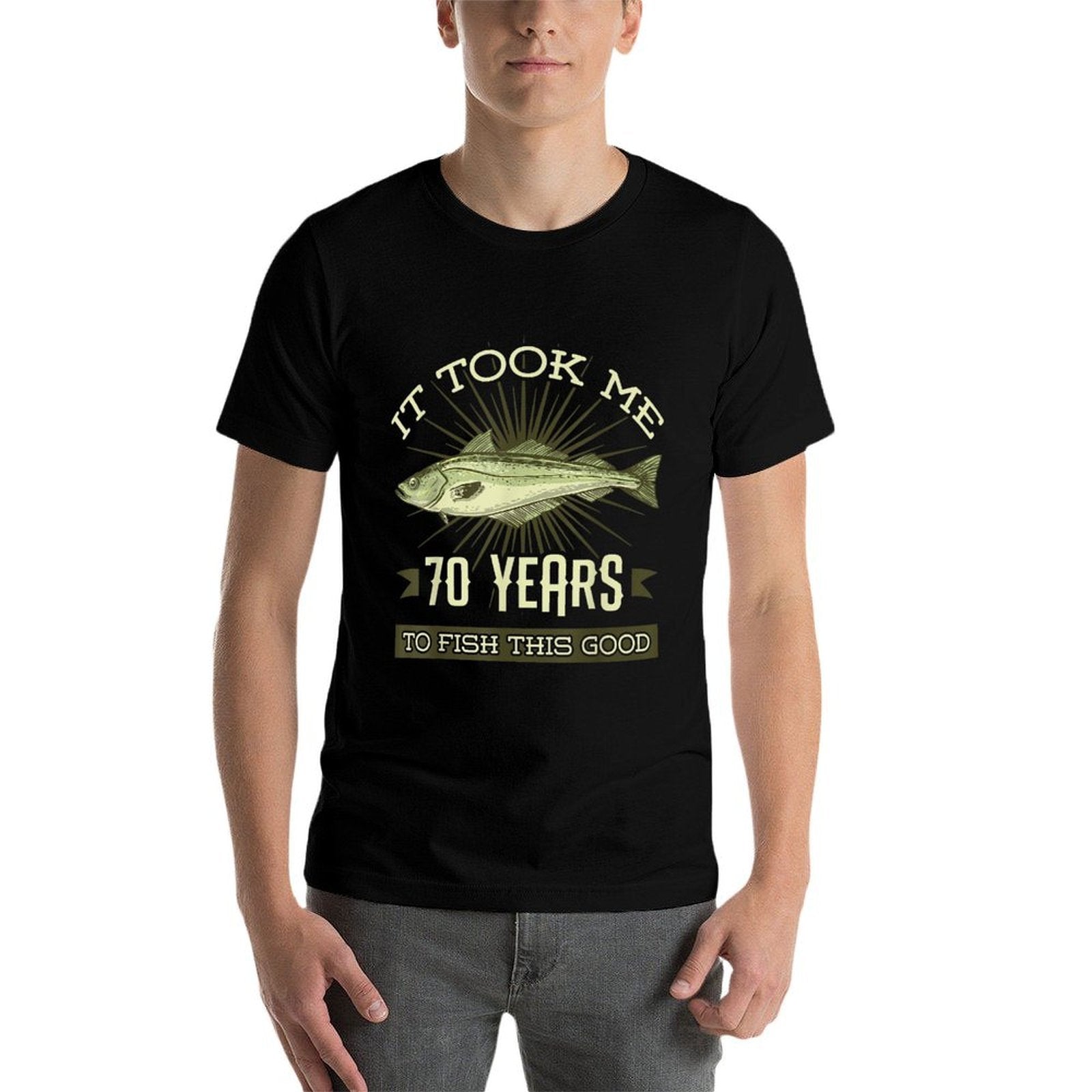 It Took Me 70 Years To Fish This Good Birthday Party 70th  Durable T-Shirt