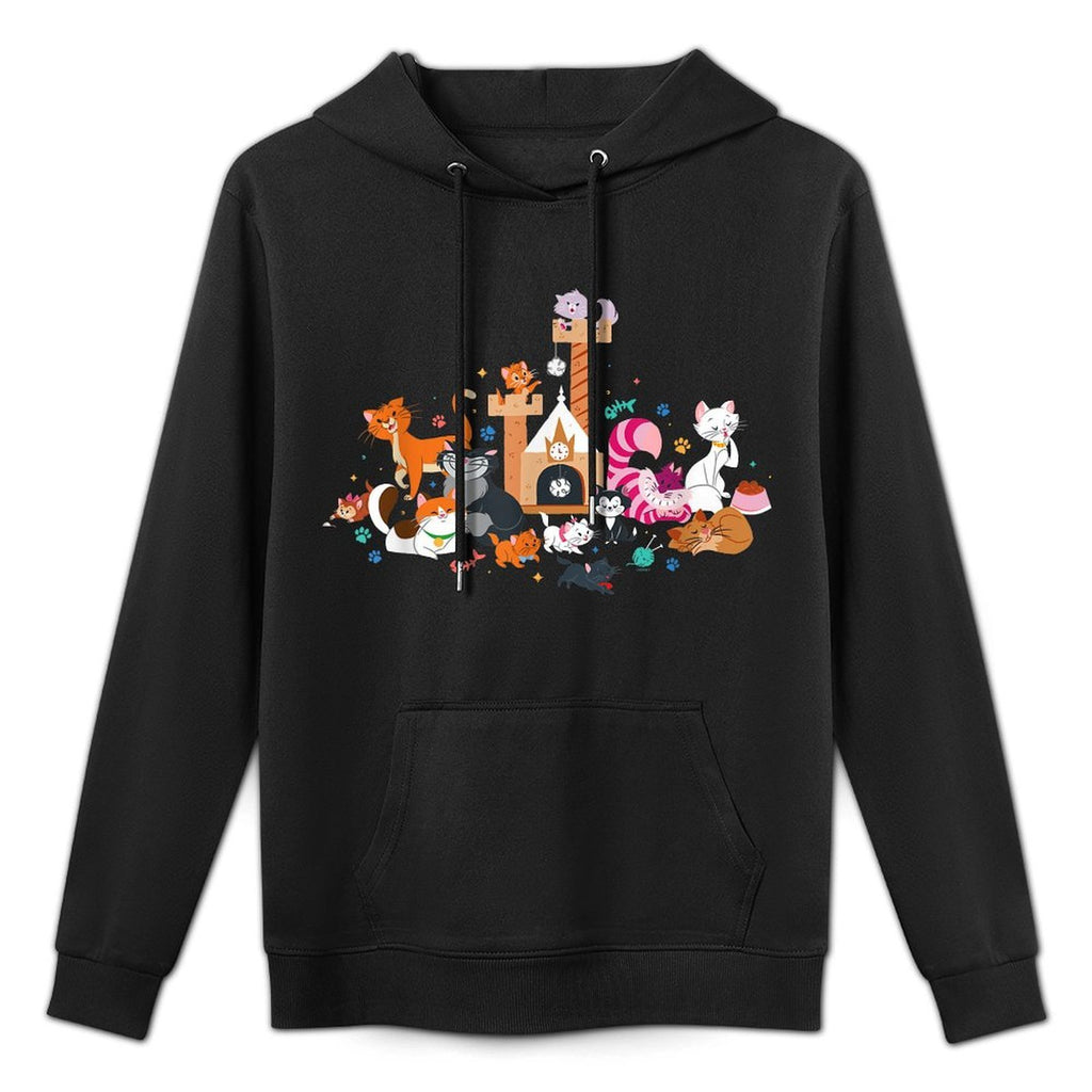 Disney Cats Kitten Friends Shape Retention Hoodie