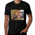 Bombastic Side Eye Dog Funny, Black, Unisex-Adults,,, Meme Animal Print, Modern, All Seasons  Durable T-Shirt