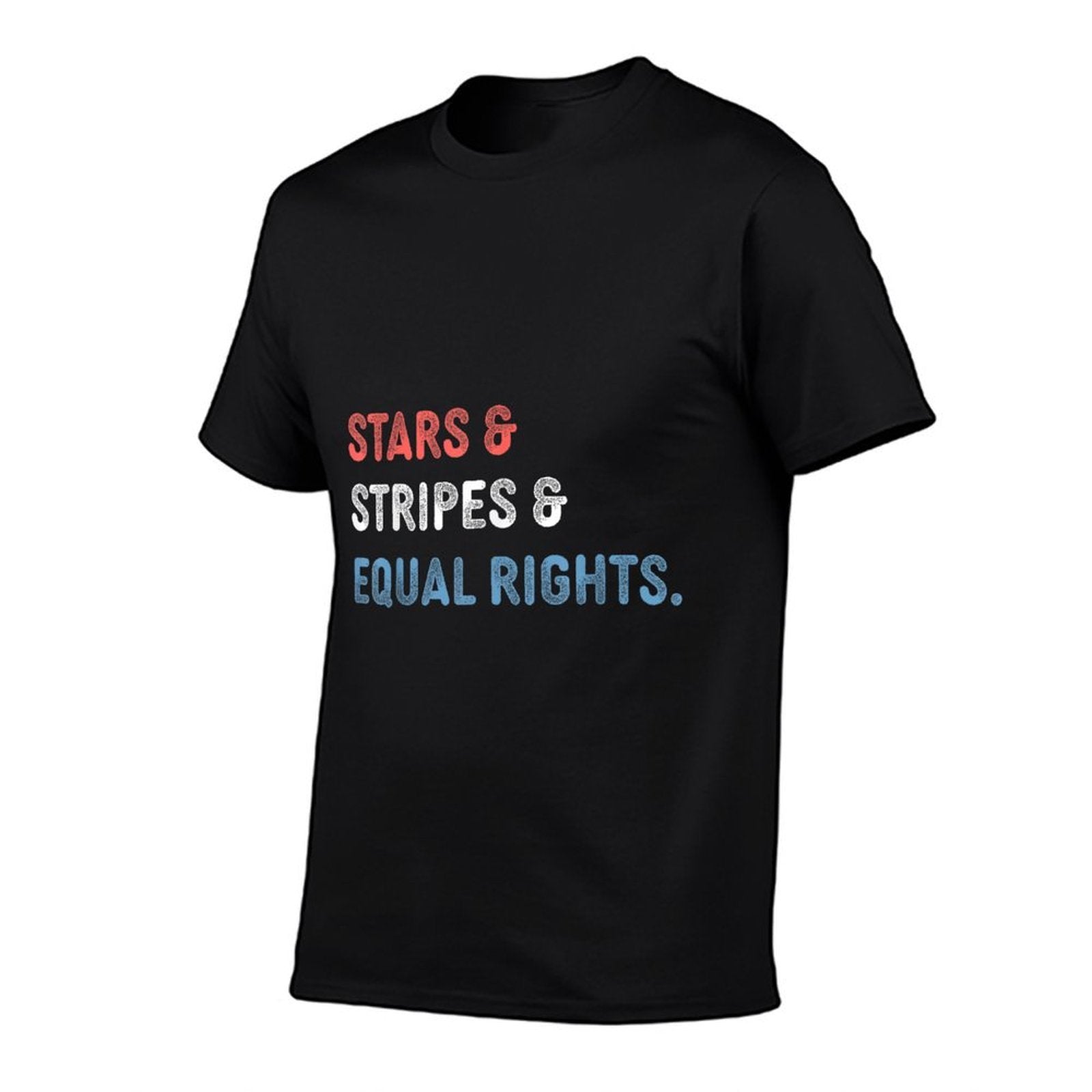 Stars Stripes And Equal Rights 4th Of July Womens Rights  Odor-resistant T-Shirt