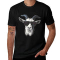 Goat Sunglasses Graphic  Versatile T-Shirt