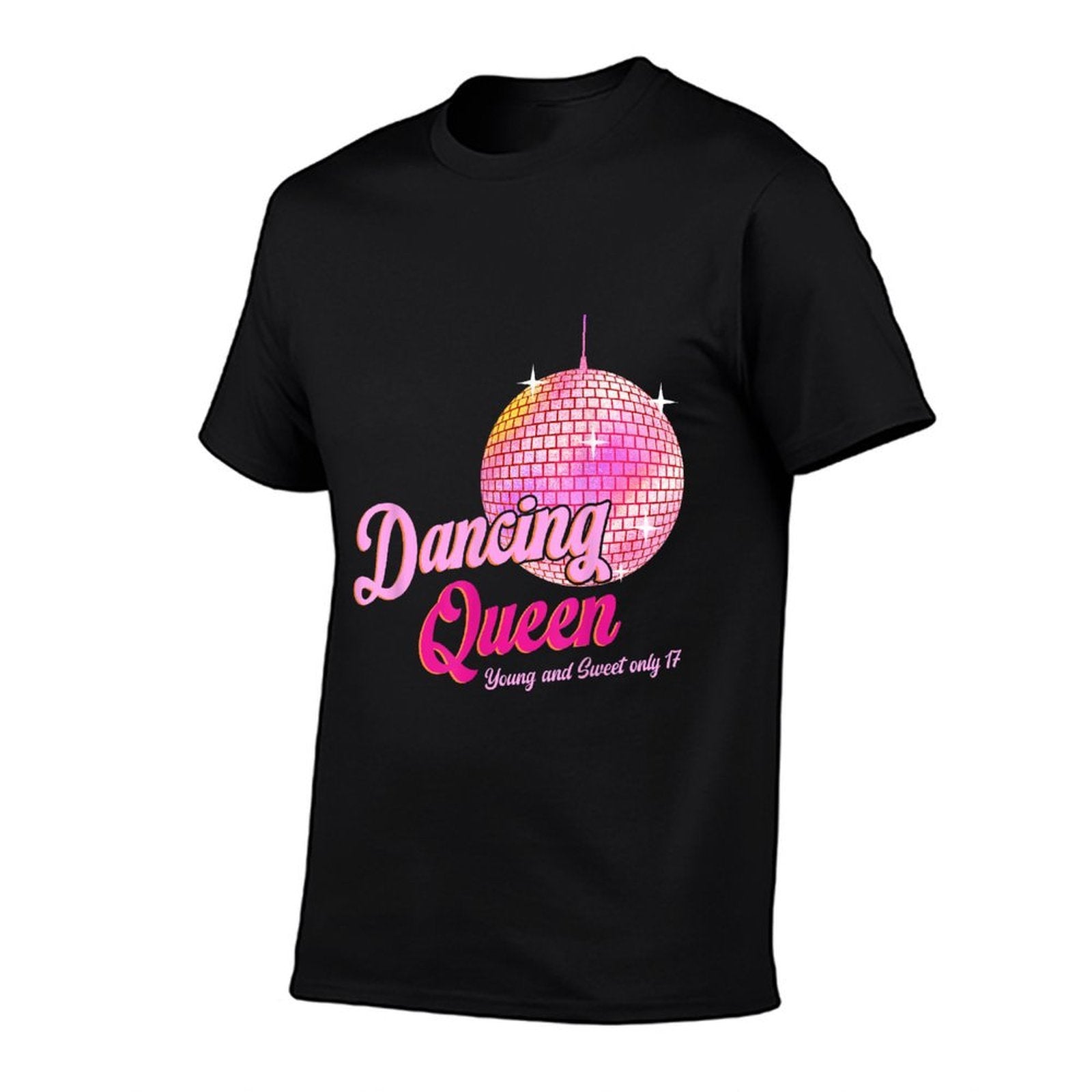 Dancing Queen 17 Birthday Vintage Dancing Disco  Odor-resistant T-Shirt