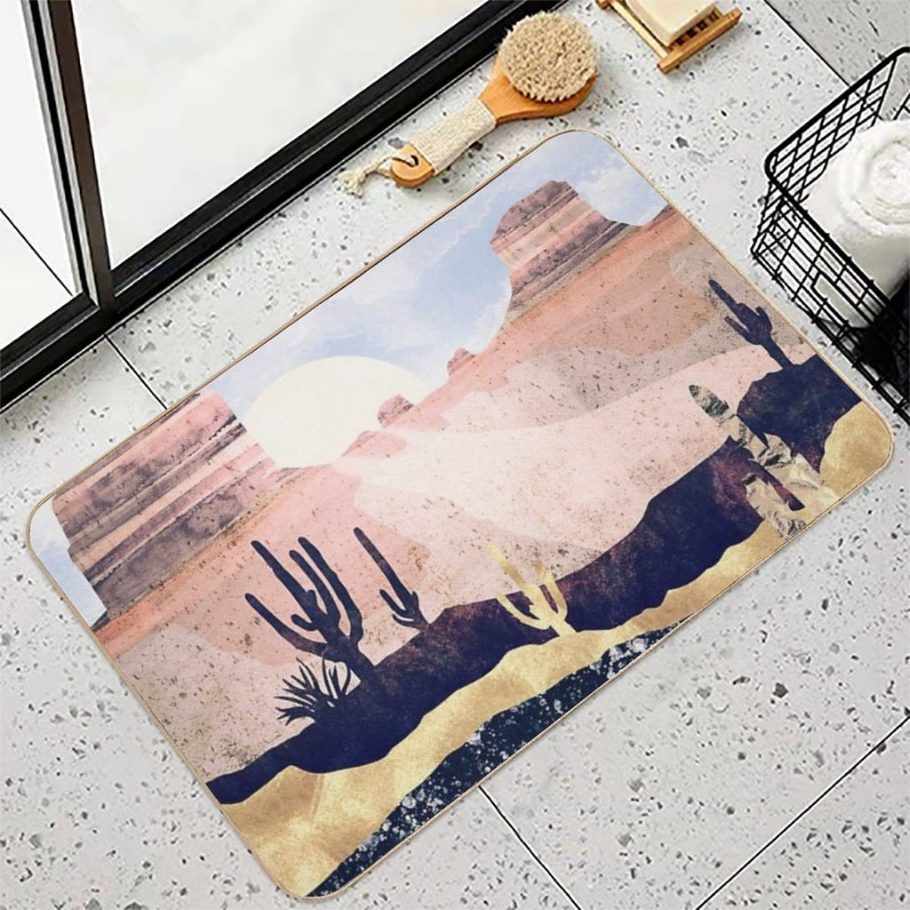 Autumn Desert  Rapid-Drying Bath Mat