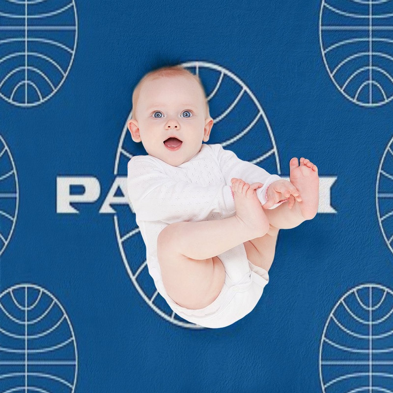 Pan Am  Pan American Airways  Classic Pattern Design Multi-functional Throw Blanket