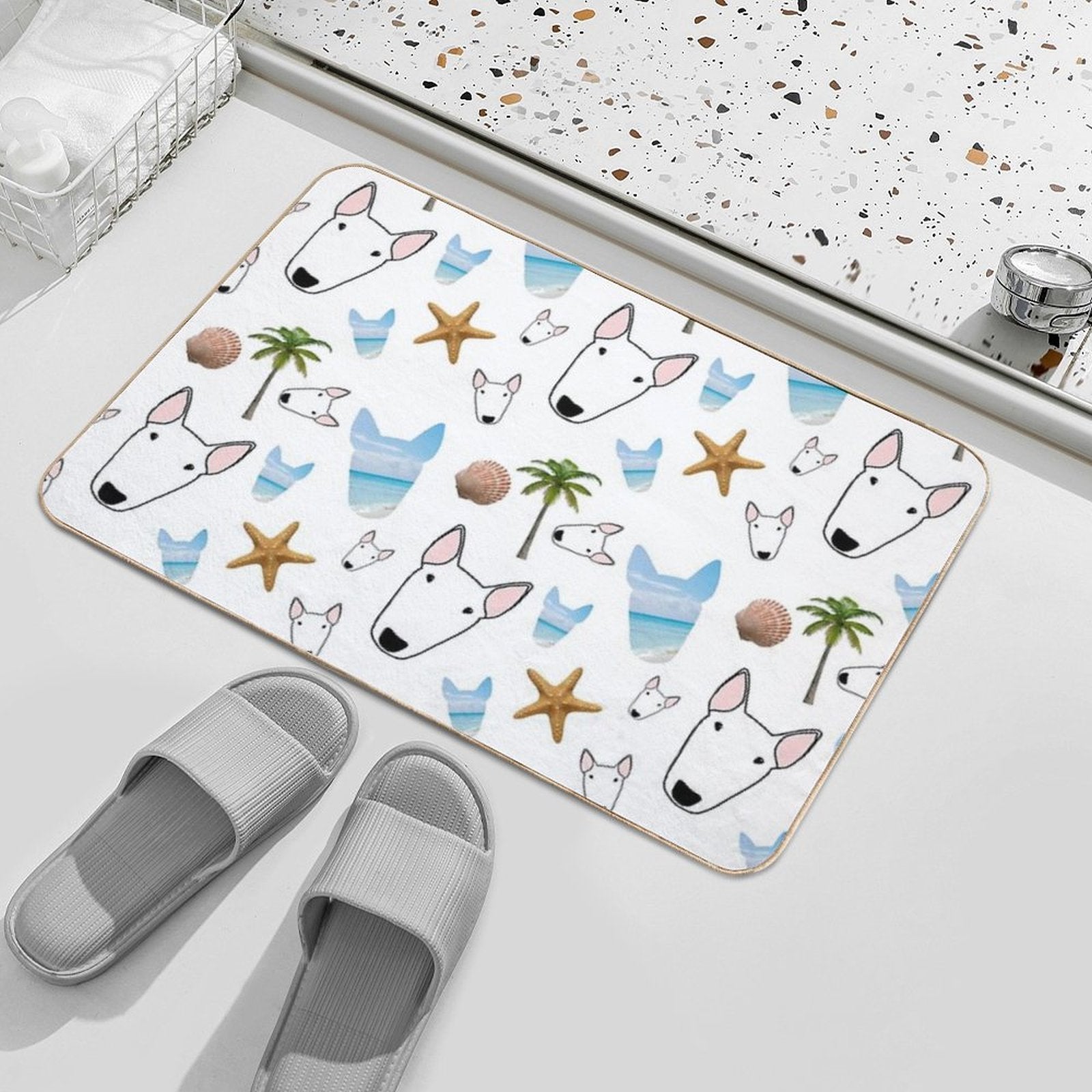 Maldives Bully  Long-Lasting Bath Mat
