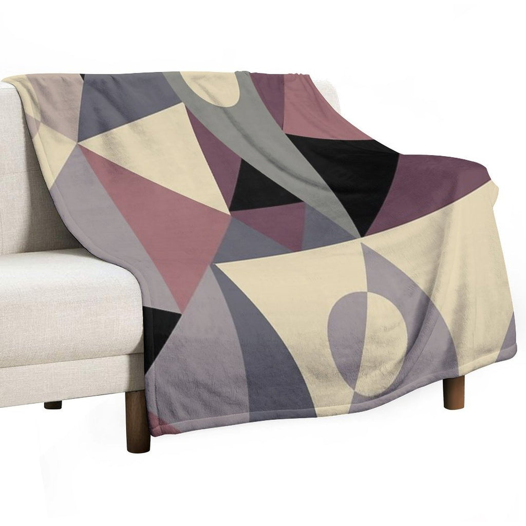 Triangulation I Multi-functional Throw Blanket