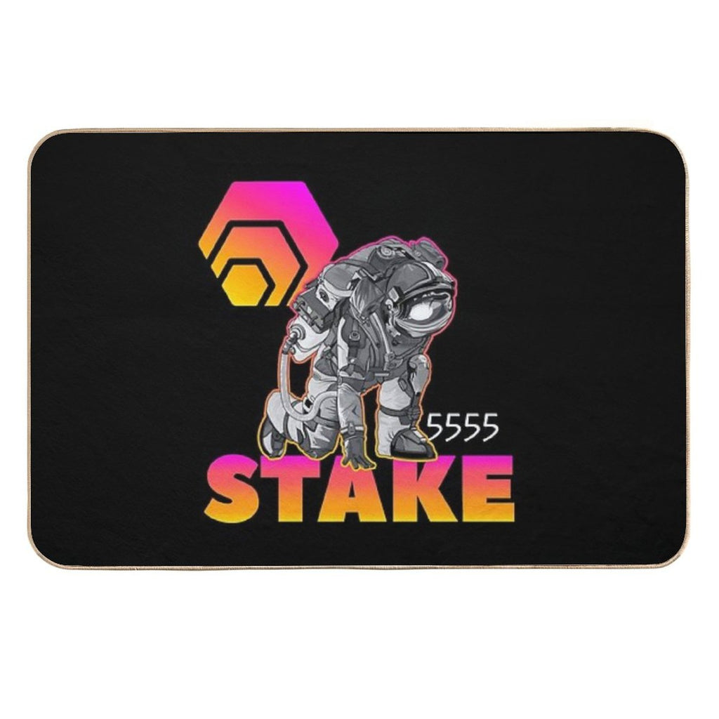 HEX Stake 5555  High-Traffic Bath Mat