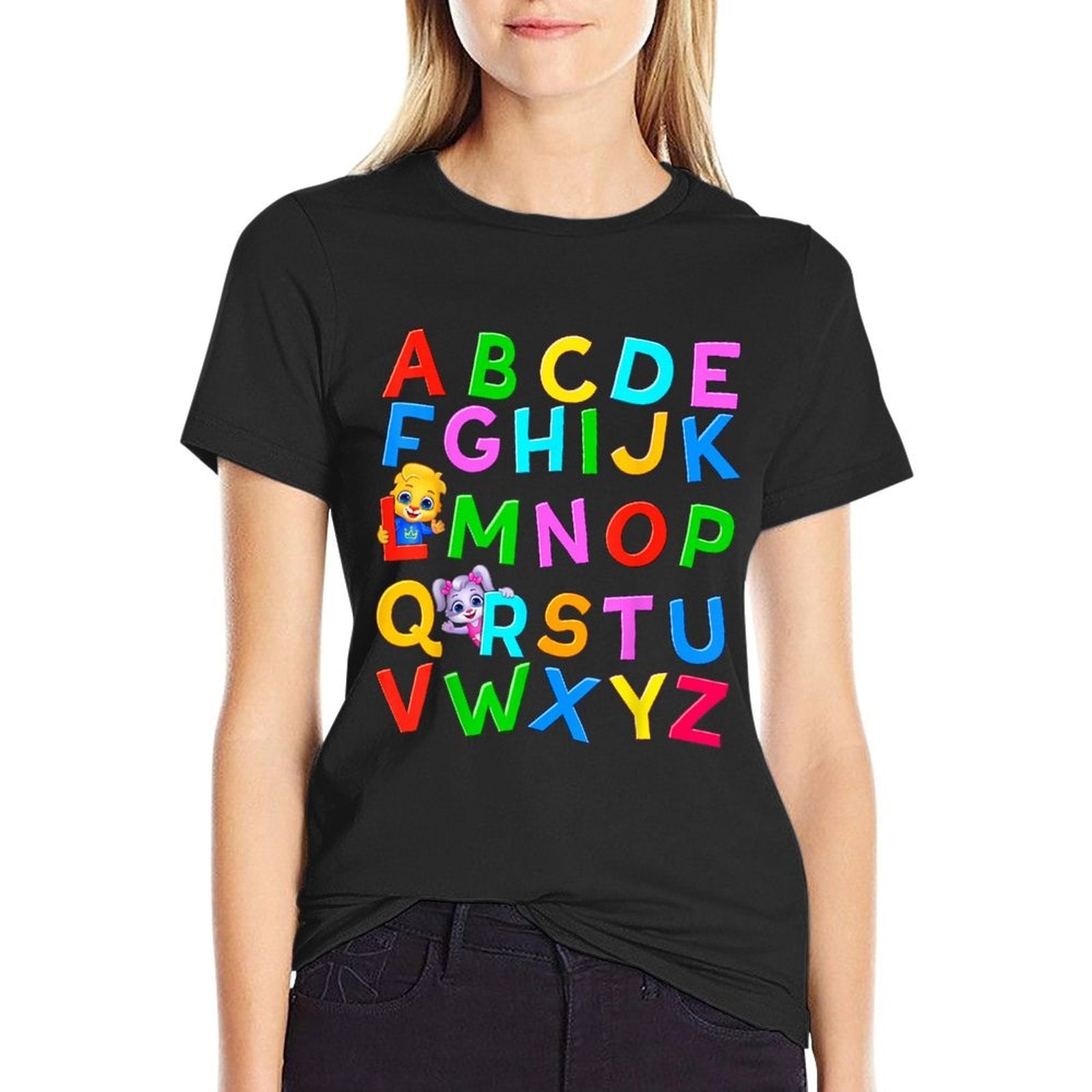 Fun with Letters  ABC Learning for Kids by Lucas &amp; Friends  Lightweight T-Shirt
