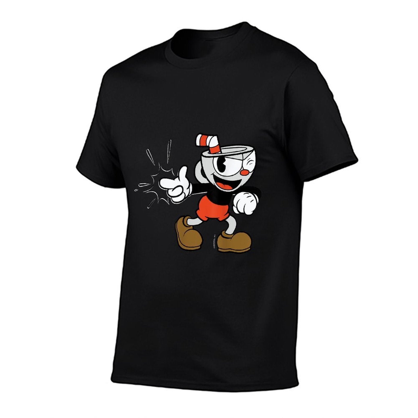 Cuphead Classic Wink With A Snap  Stretchy T-Shirt