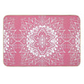 Mandala Hot Pink  Odorless Bath Mat