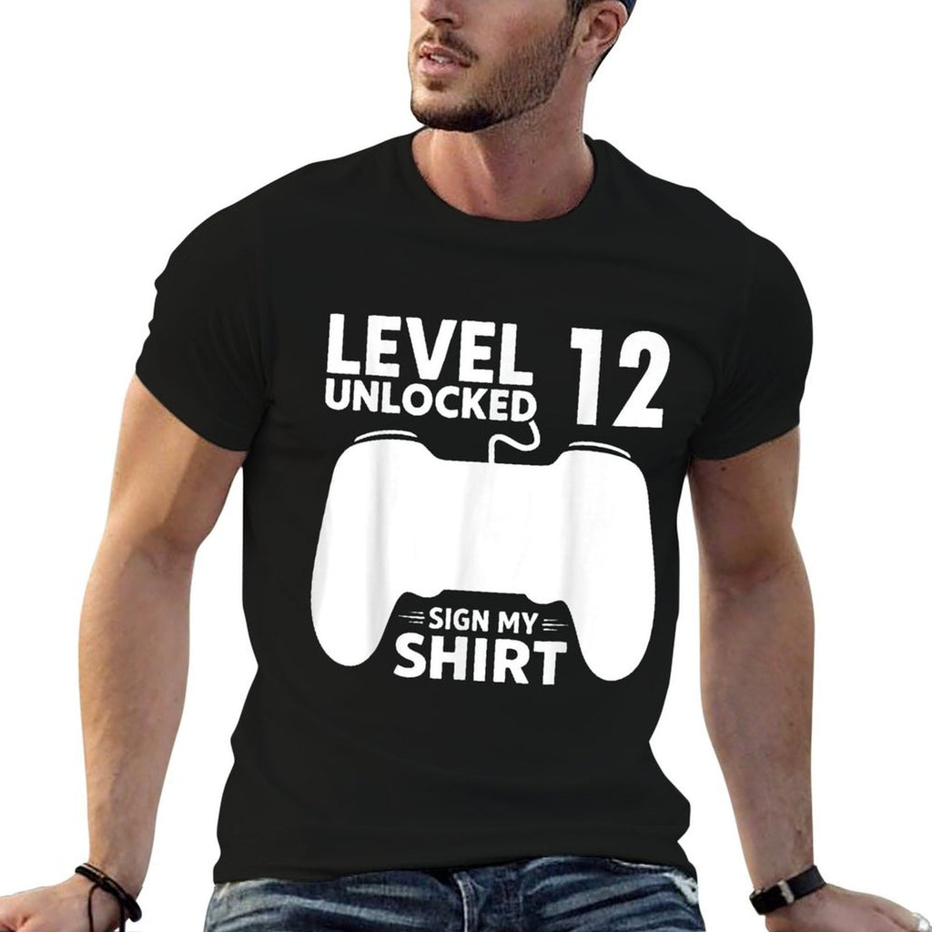 12 Year Old BDay Decorations 12yr 12th Birthday Sign My  Eco-friendly Material T-Shirt
