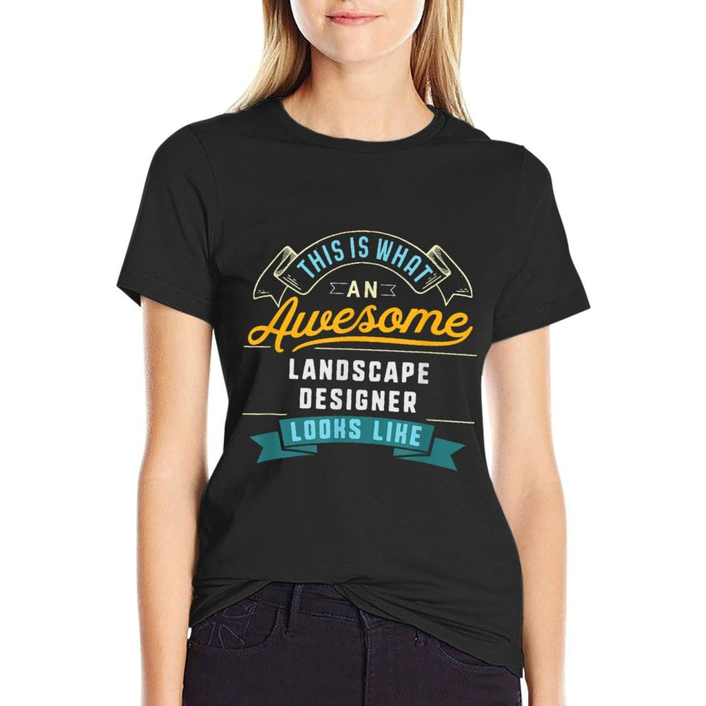 Funny Landscape Designer Awesome Job Occupation  Stretchy T-Shirt
