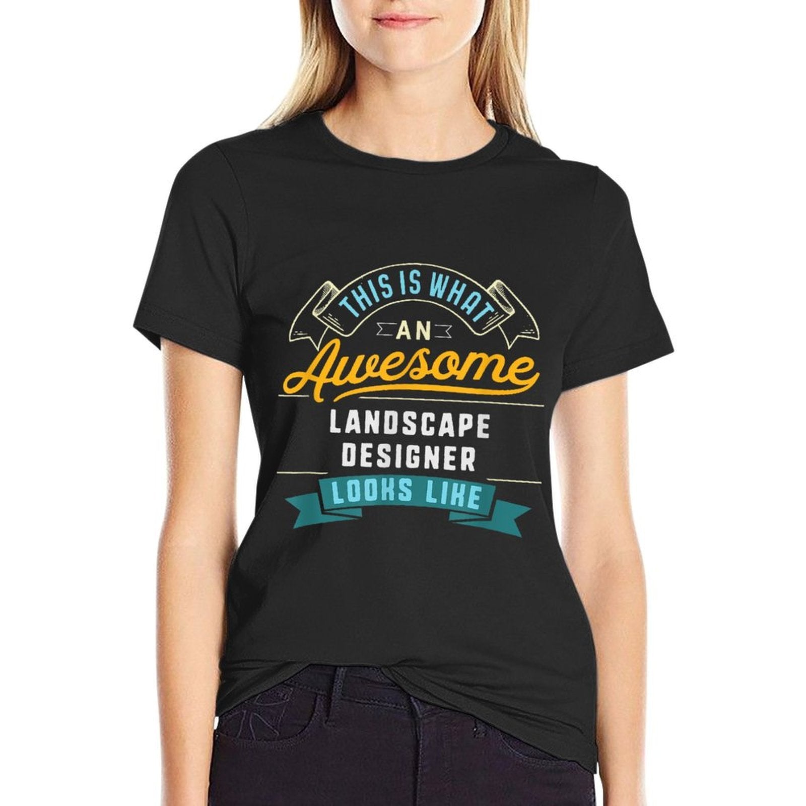 Funny Landscape Designer Awesome Job Occupation  Stretchy T-Shirt