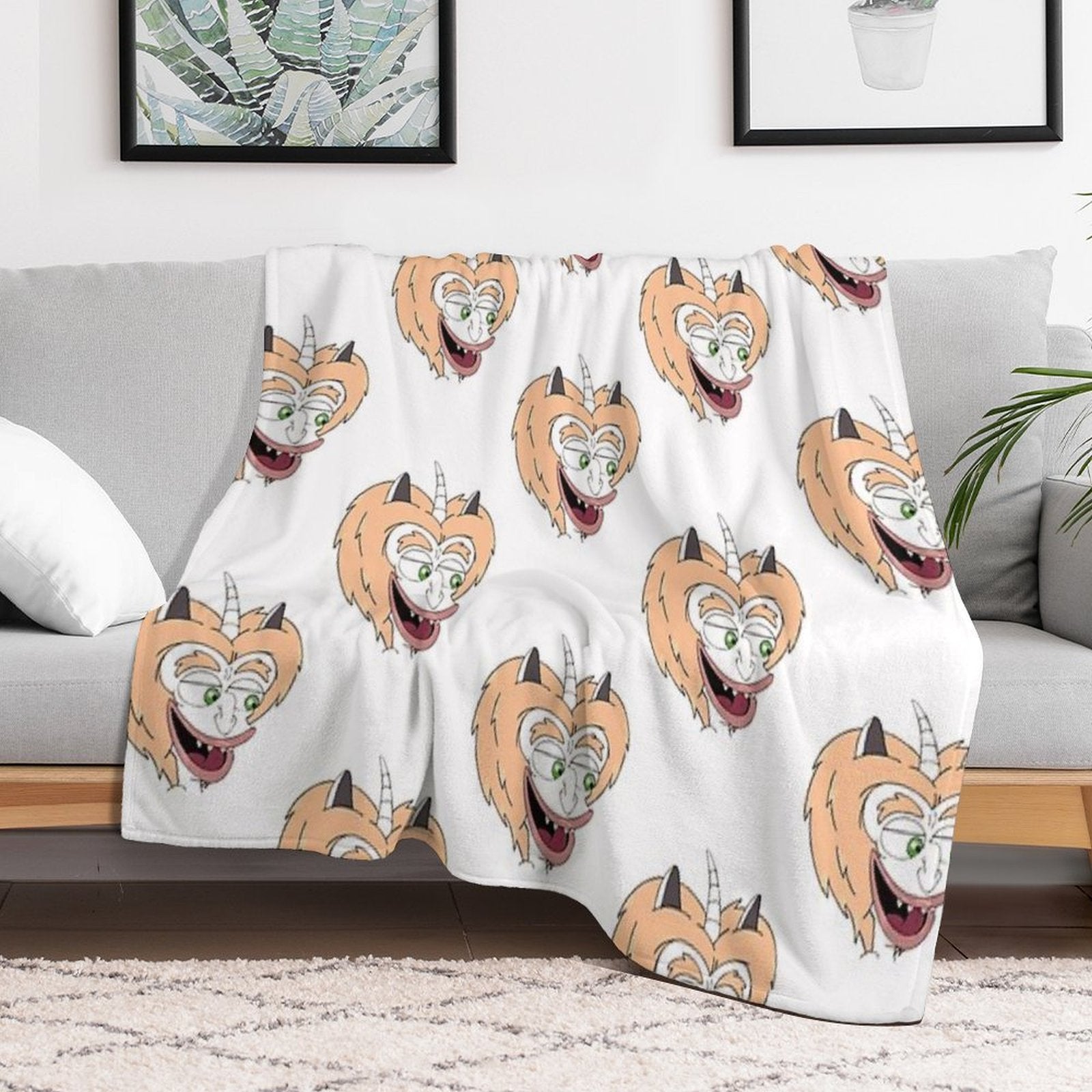 Maurice Hormone Monster - Big Mouth Multi-functional Throw Blanket