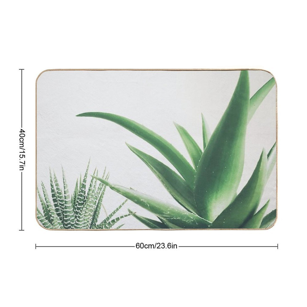 Succulents  Multi-Purpose Bath Mat