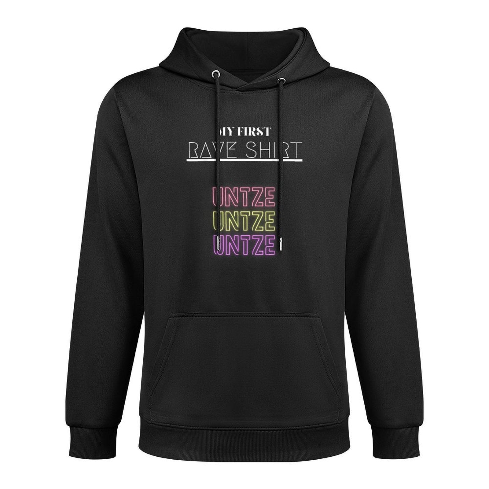 Childrens My First Rave UNTZE Festival Gift Idea Pilling-Resistant Hoodie